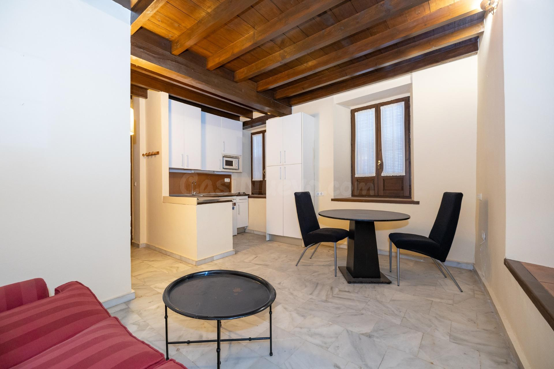 Barrio del Realejo. Precioso apartamento de un dormitorio y un baño junto al Campo del Príncipe.