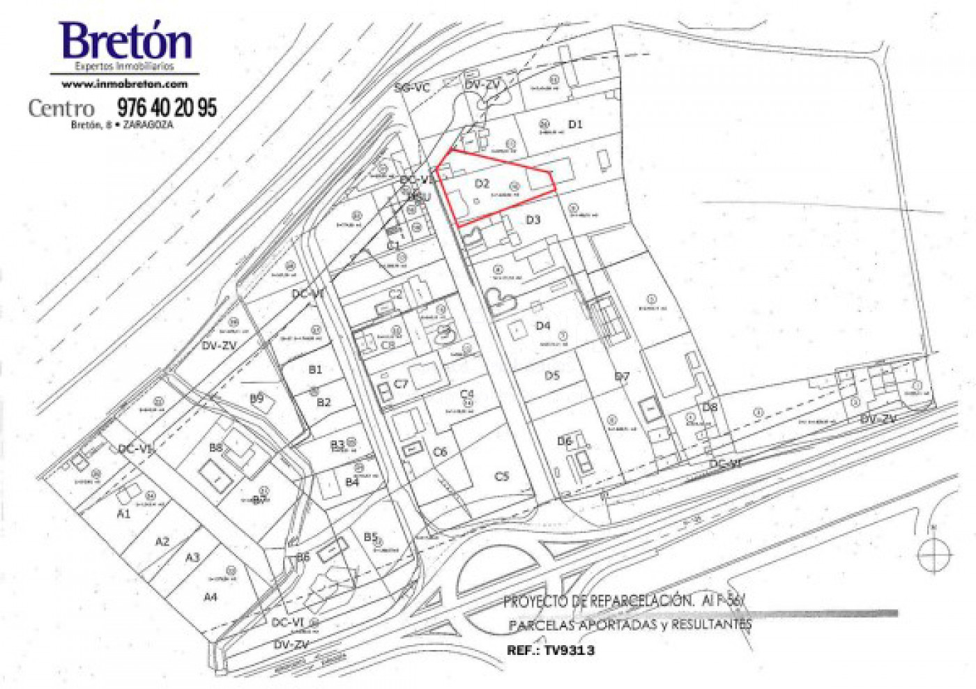 Solar edificable de 1.075 m2 en Miralbueno, junto a Carreter - foto 3