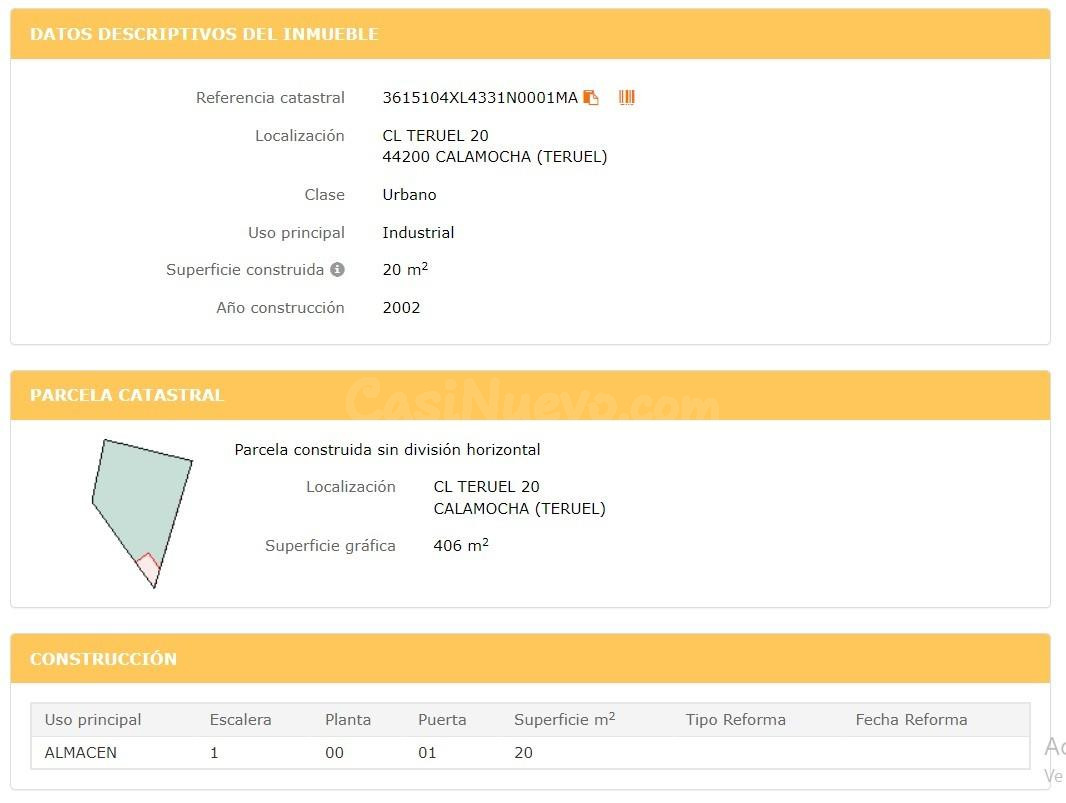 EN VENTA SOLAR URBANIZABLE EN CALAMOCHA - foto 5