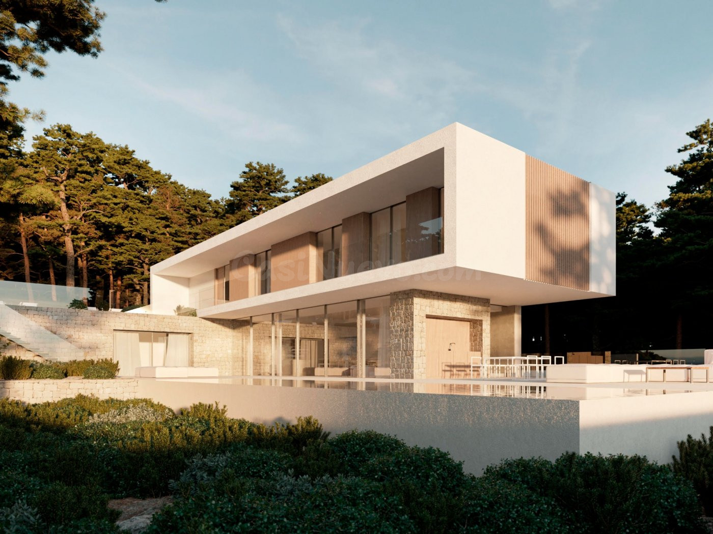 VILLA DE LUJO DE OBRA NUEVA EN MORAIRA