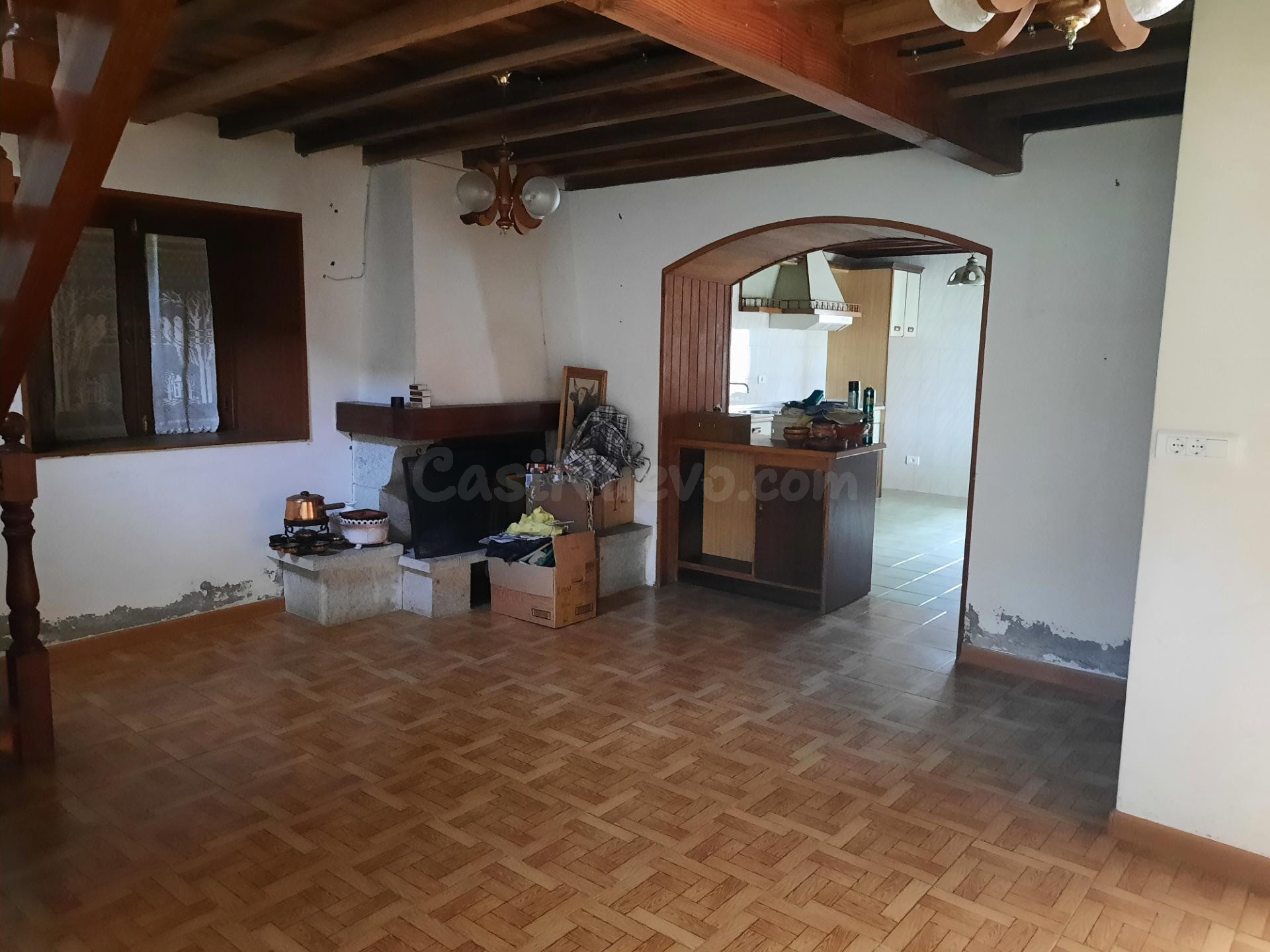 CASA DE PIEDRA ENFOSCADA CON FINCA EN BARTOLO, VALDOVIÑO - foto 5