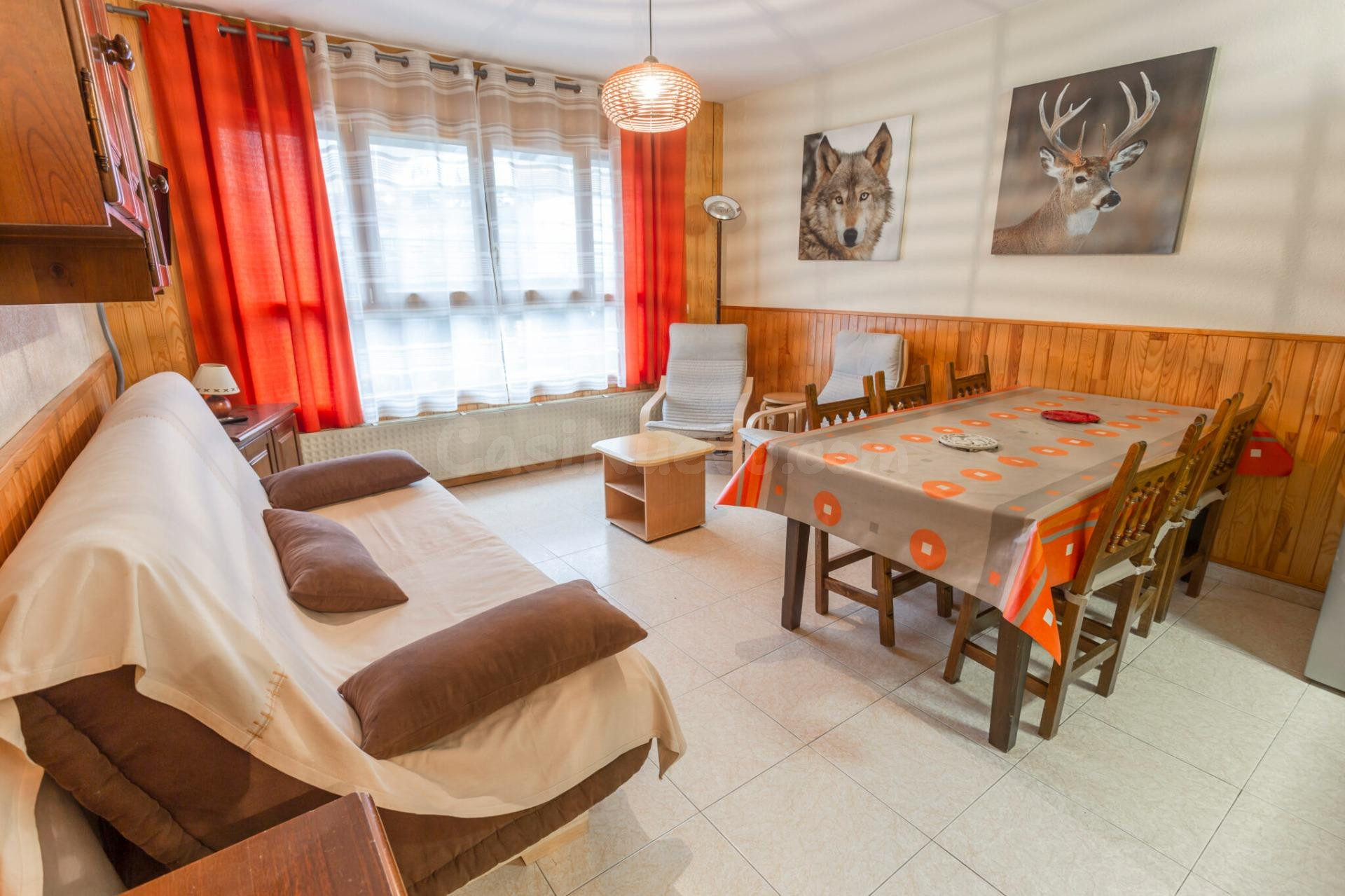 Apartamento de 2 habitaciones a primera linea de pistas