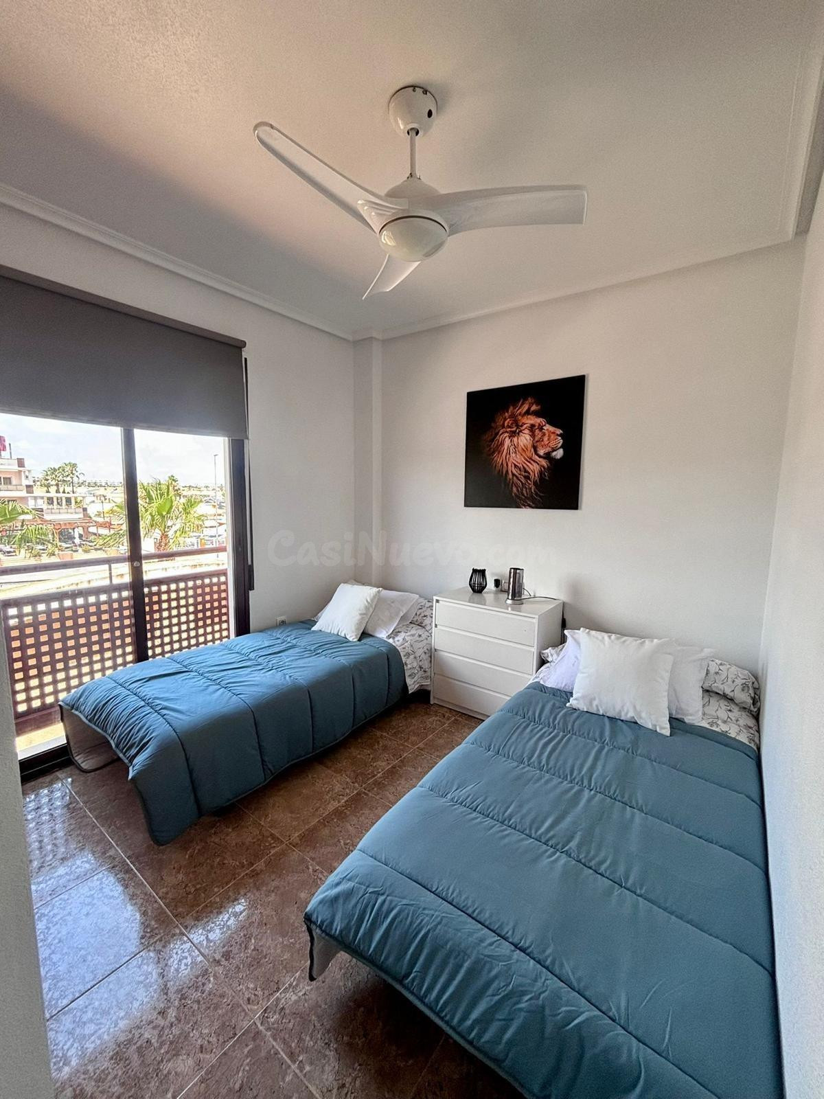 GRAN APARTAMENTO EN AGUA MARINA - CABO ROIG :  2 HAB, 1 BAÑO
