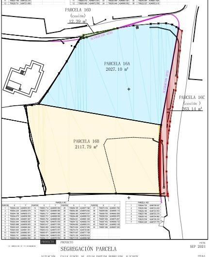 🌿 PARCELA URBANA DE 2.117 m2 PARA CHALET INDEPENDIENTE