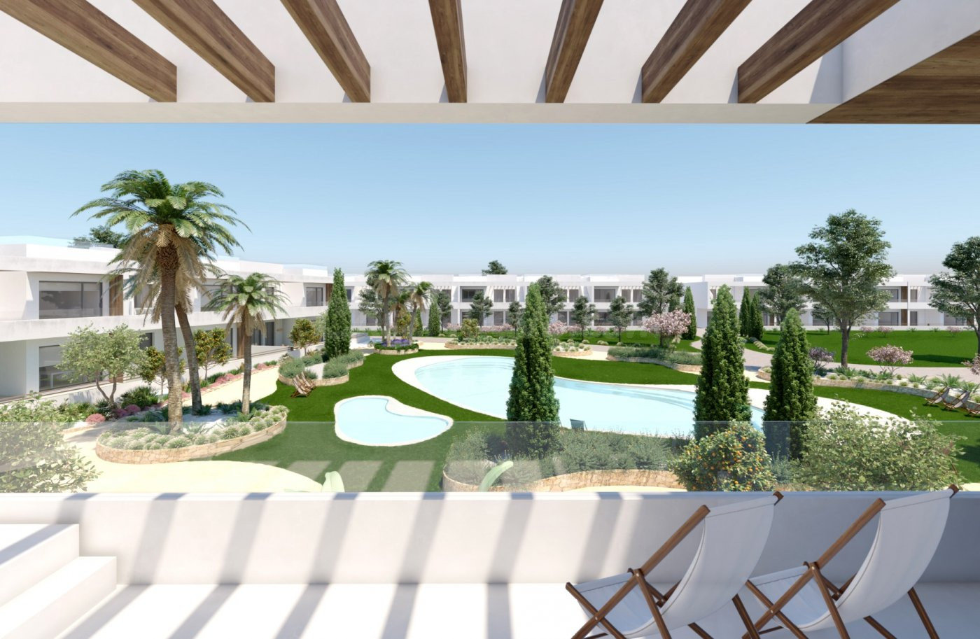 Bungalow con vistas a la playa