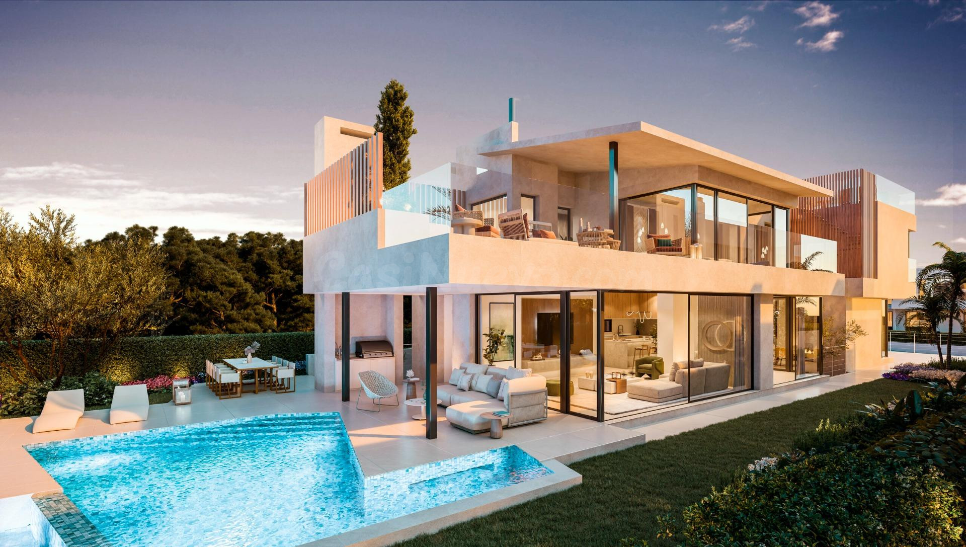 VILLA DE LUJO EN HIGUERÓN