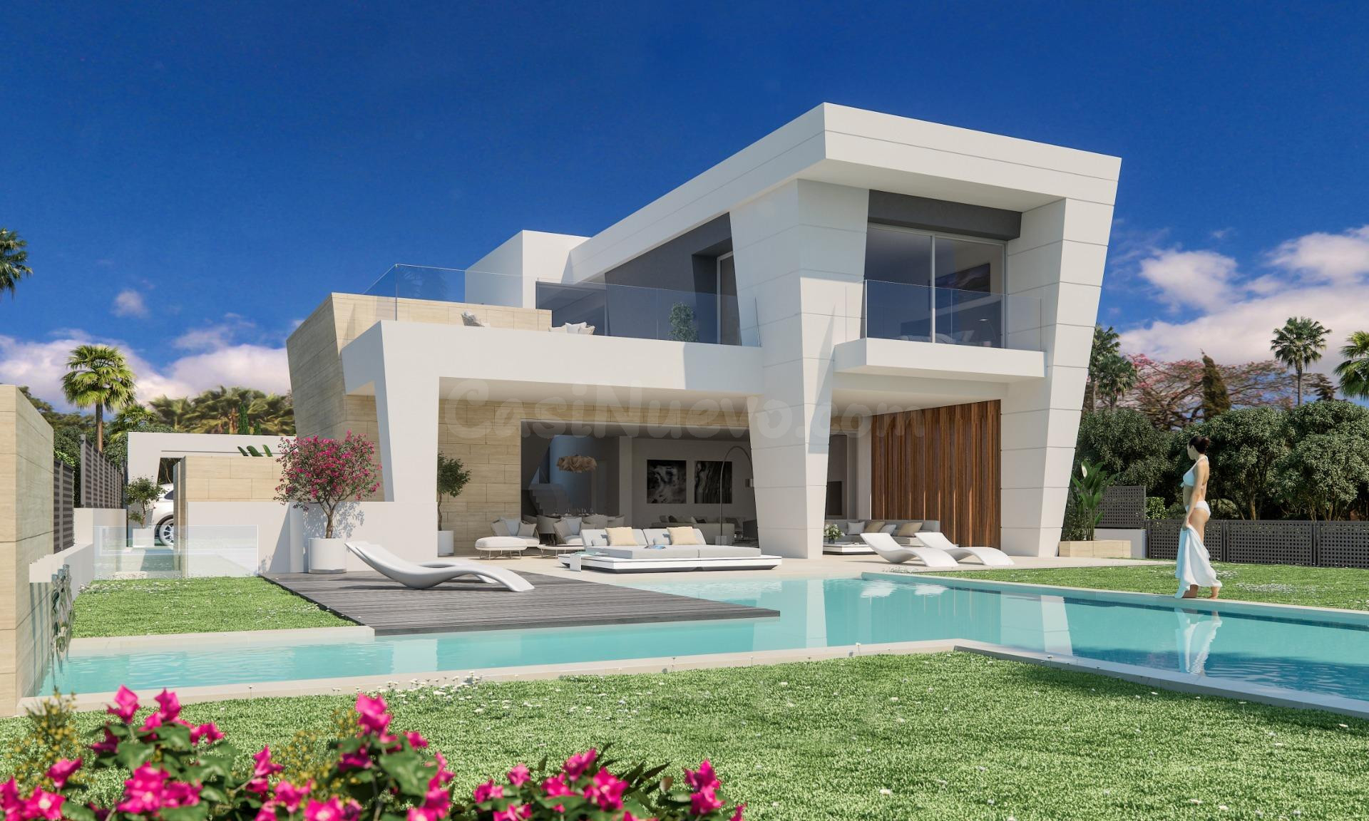 Venta de terreno con vistas al mar en la Milla de Oro,Marbella
