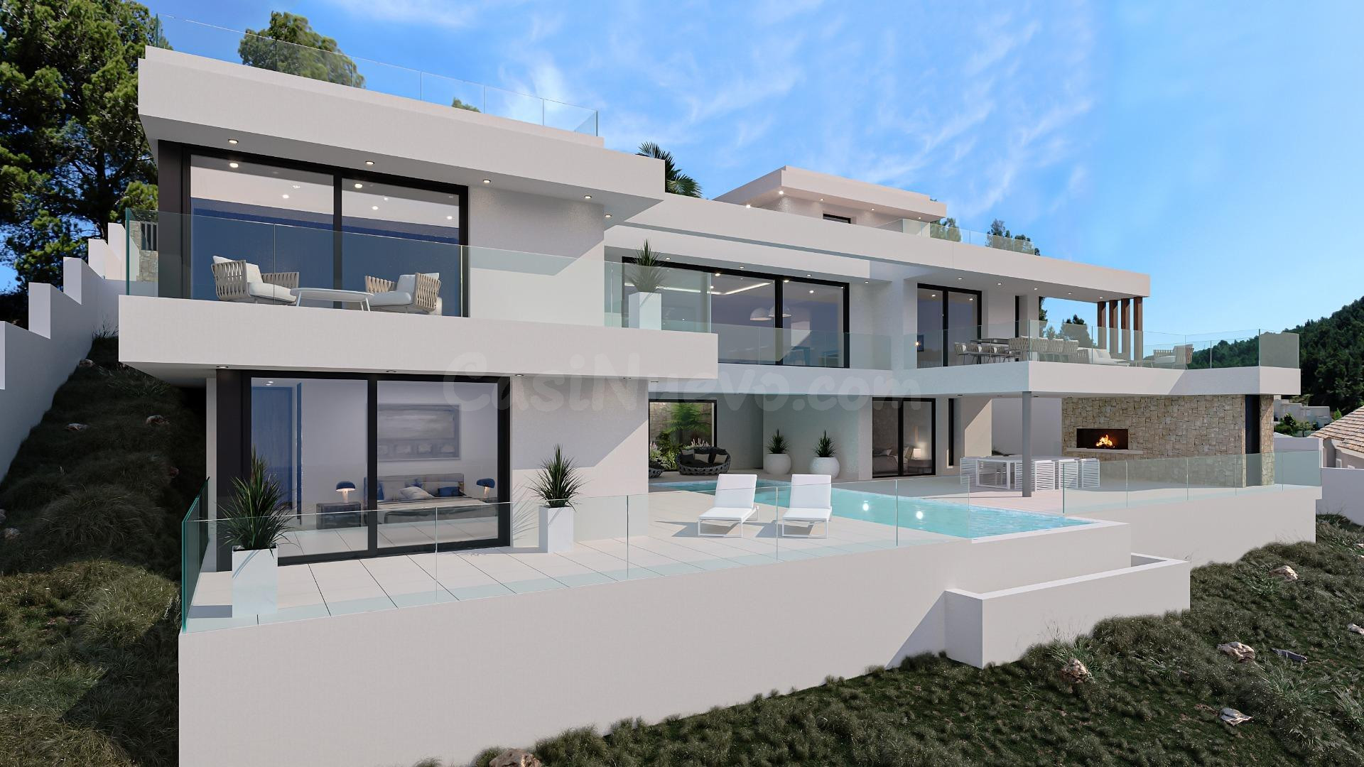 Elegante proyecto de nueva construcción con vistas al mar y  - foto 2