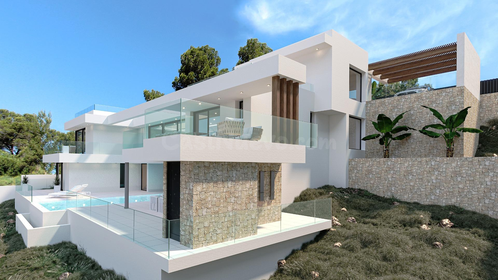 Elegante proyecto de nueva construcción con vistas al mar y  - foto 5