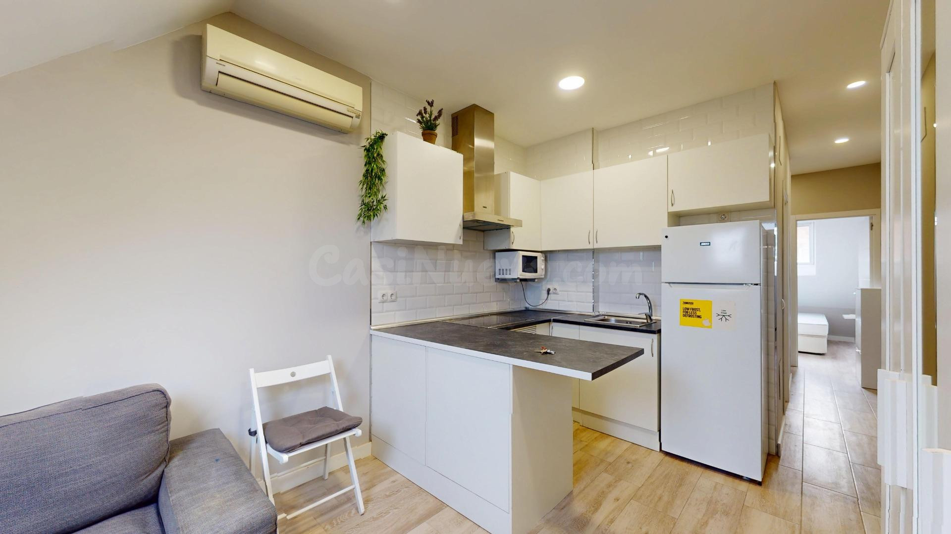 SERVICHECK ALQUILA ATICO DE 1 habitación EN CIUDAD LINEAL