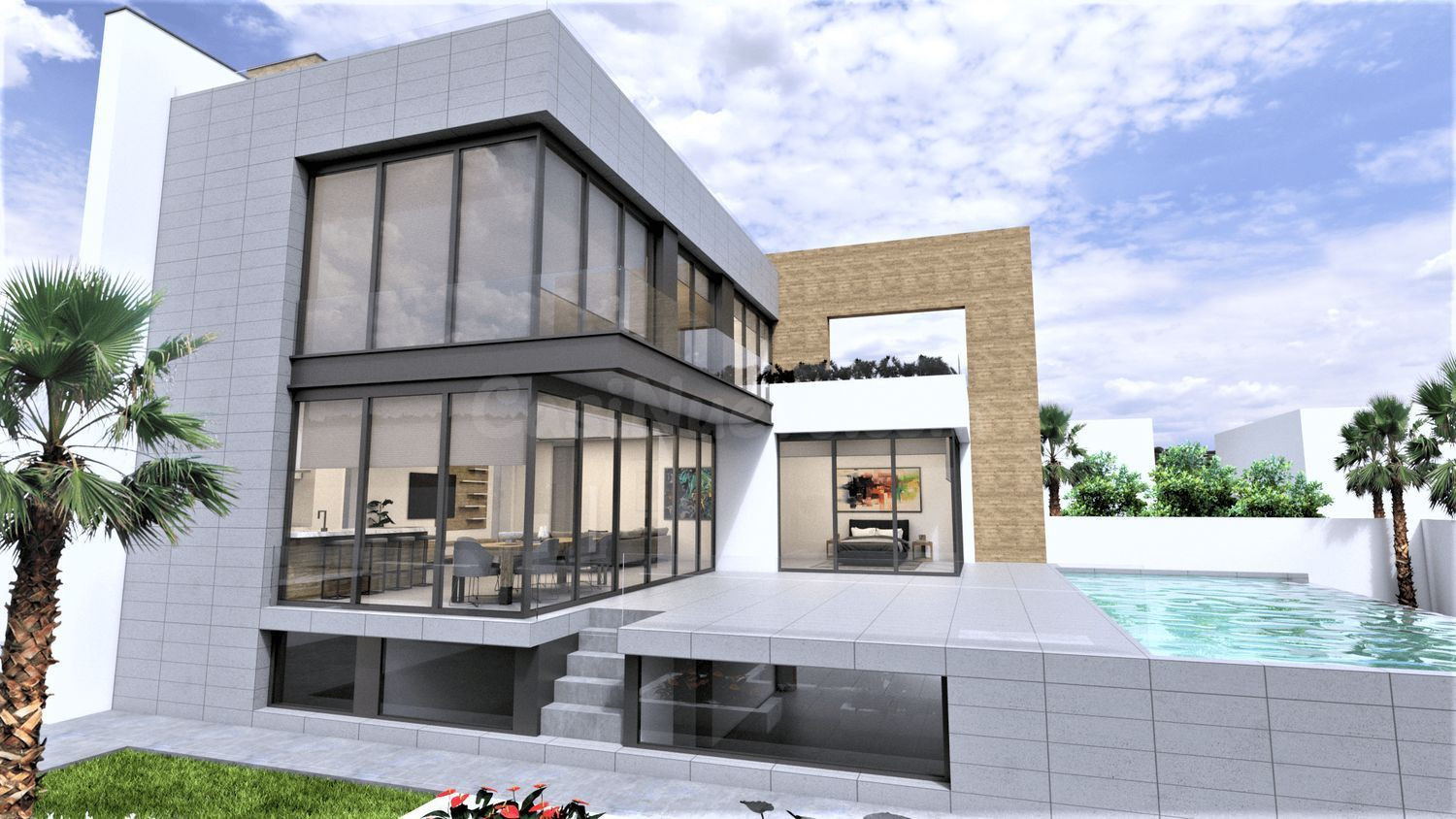 PRECIOSAS VILLAS DE OBRA NUEVA CON VISTA AL MAR, EN LA ZENIA
