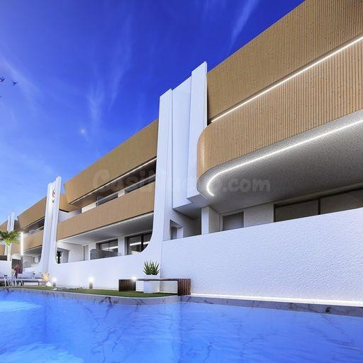 Conjunto residencial de obra nueva a 350 metros de la playa en Lo Pagán, Murcia