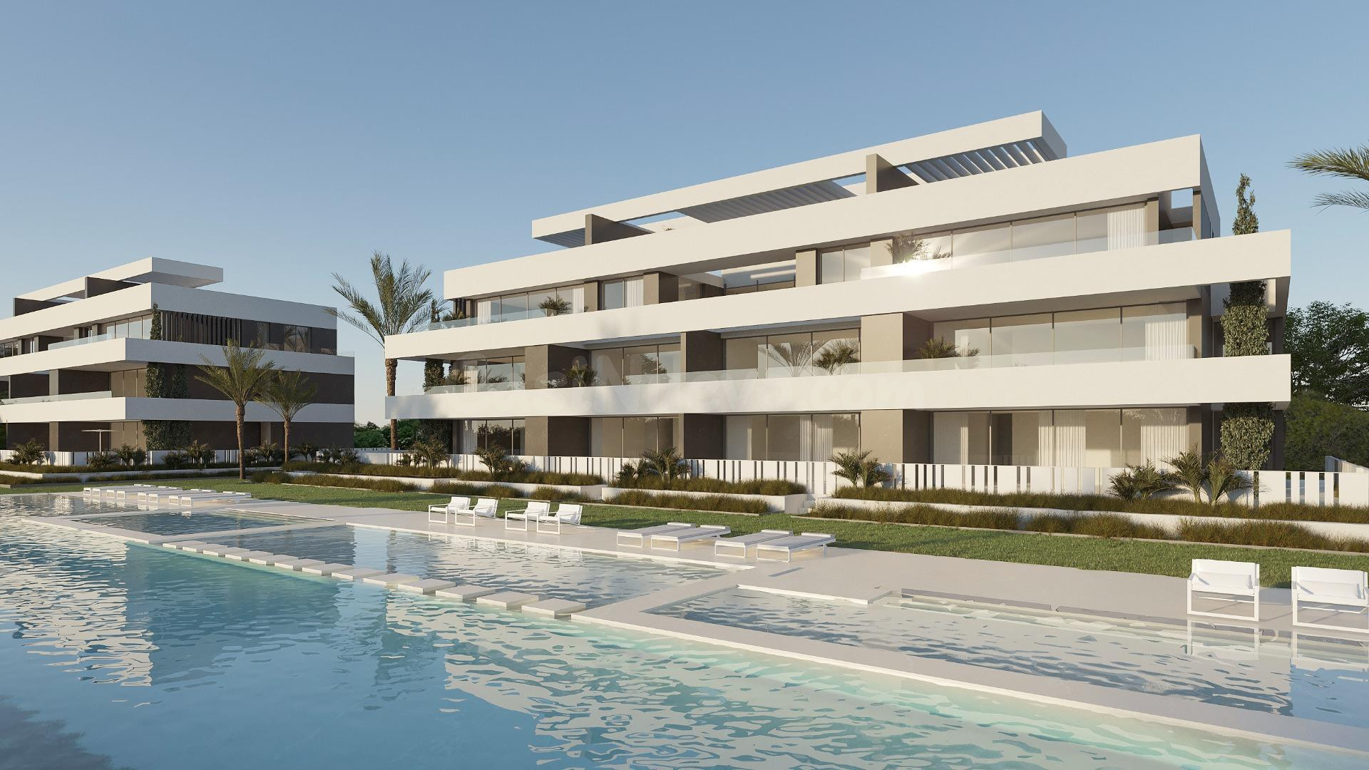 *Proyecto de apartamentos y áticos de lujo de 2 y 3 dormitorios al lado de Altea*