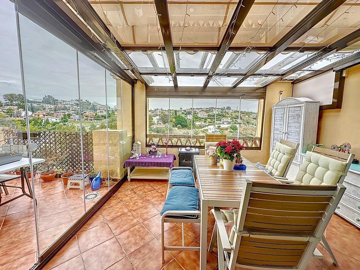 Preciosa ático duplex con vistas panorámicas.