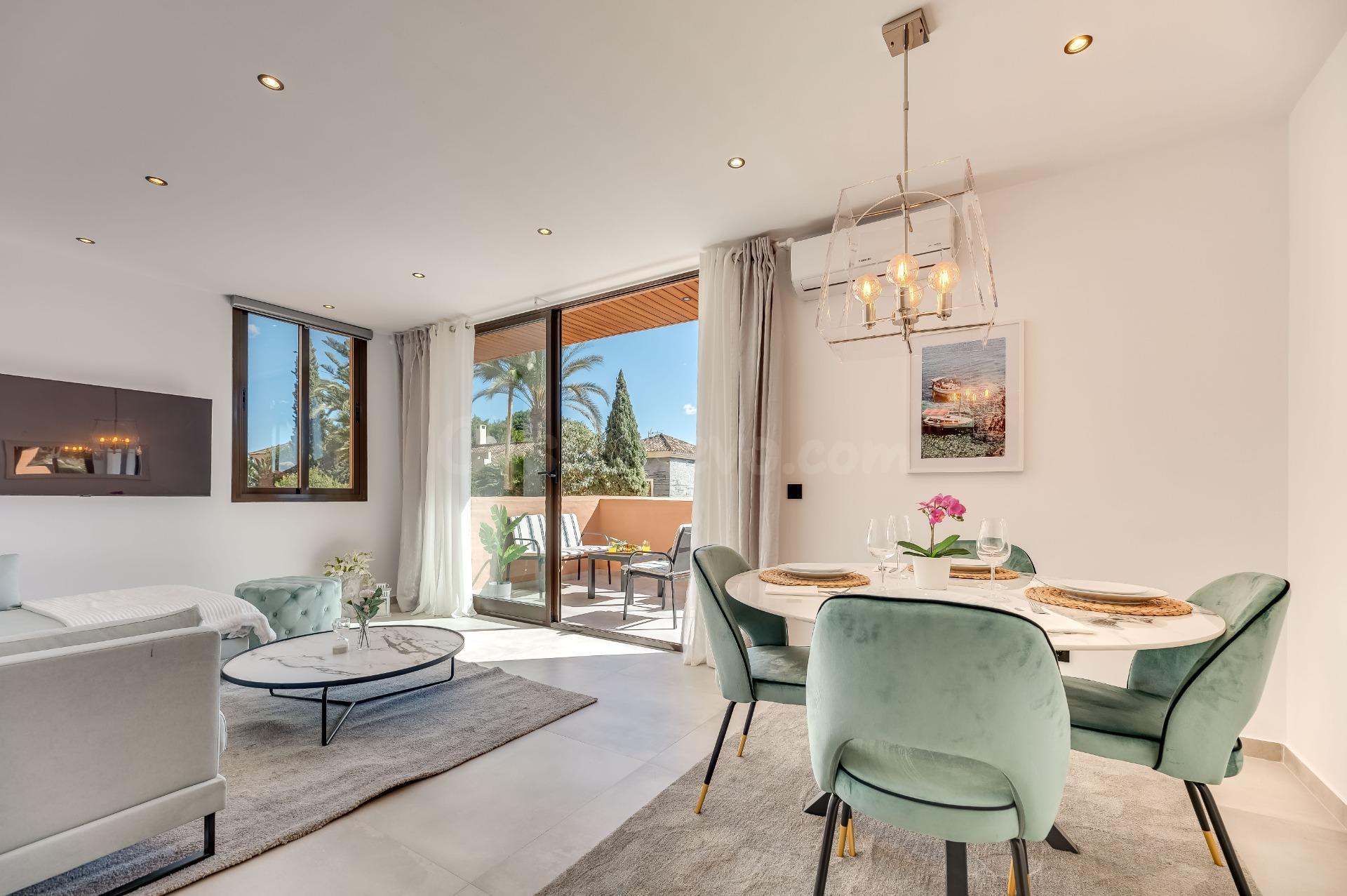 Este apartamento recién reformado situado en el complejo Hotelero Paraiso Beach.