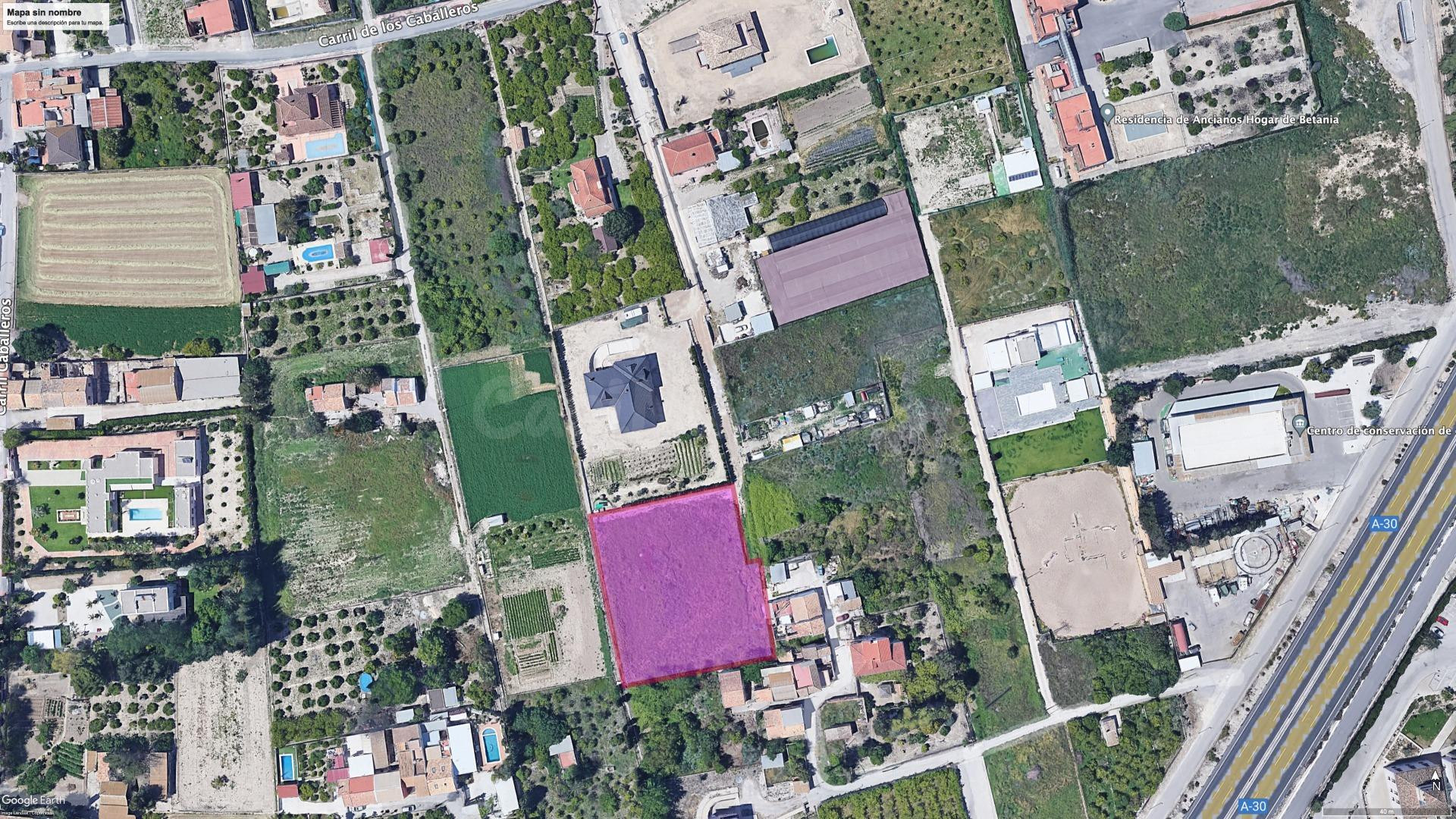Parcela edificable en Murcia Aljucer