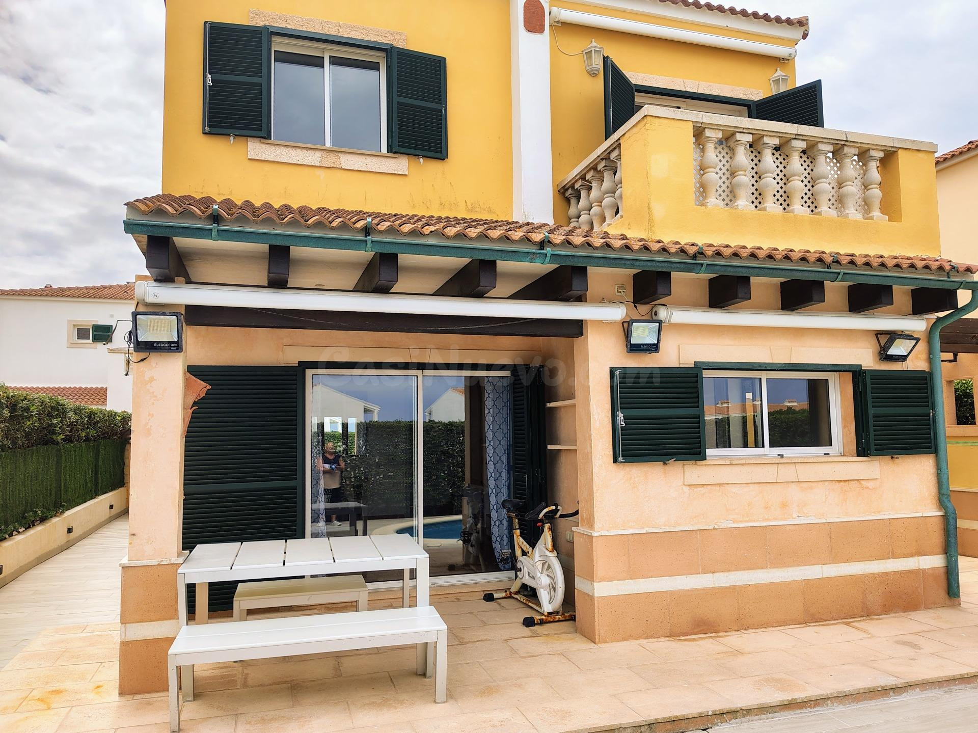 Chalet con piscina