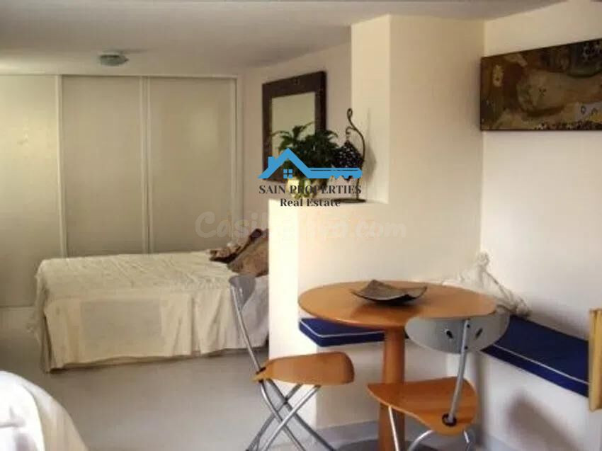 Estudio reformado en El Albir con piscina, a 5 minutos de la playa