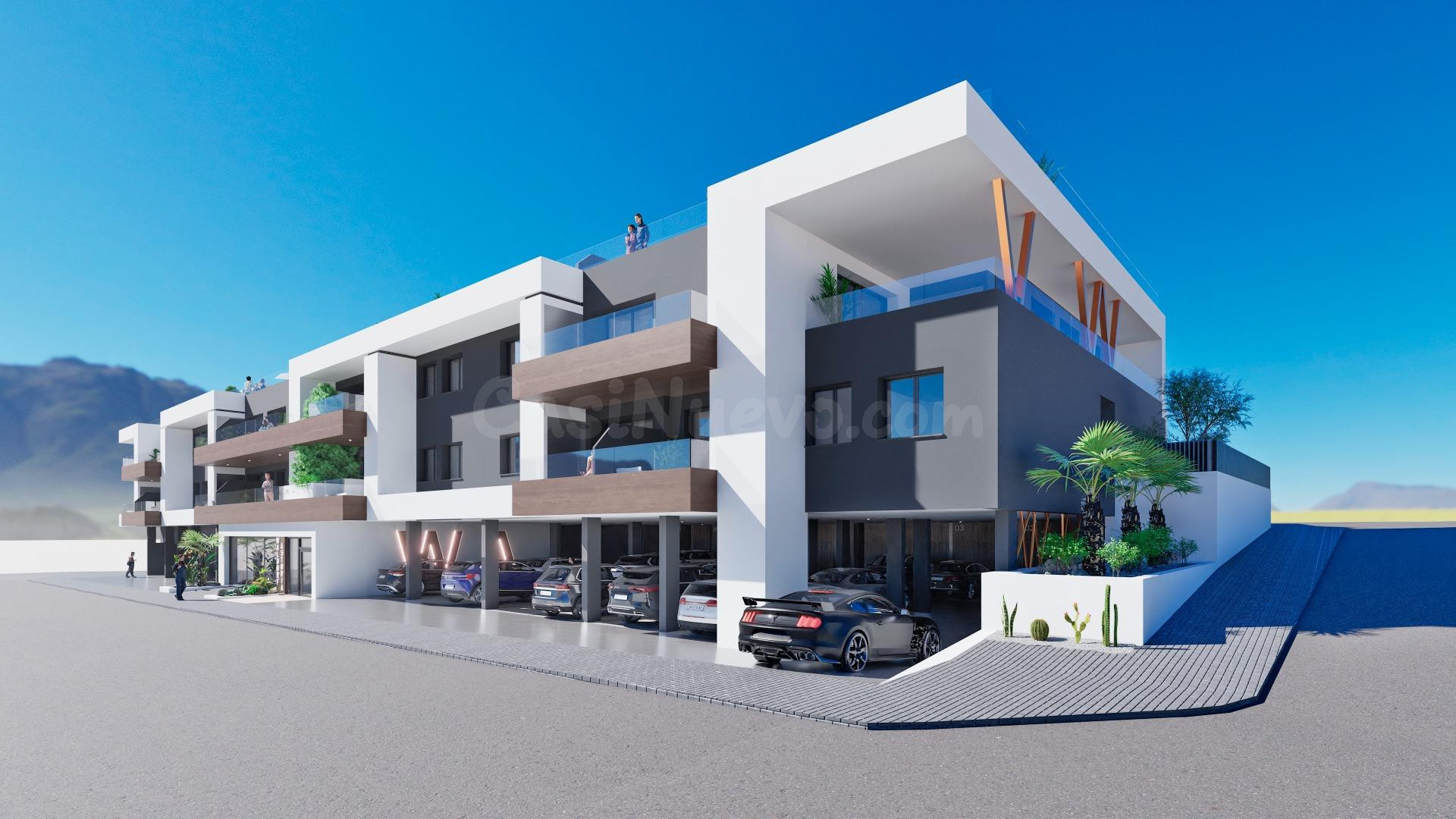 Apartamento en residencial de lujo