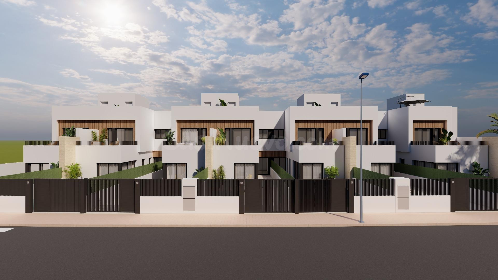 Residencial Rosa Morada – Exclusivas Villas en Santiago de la Ribera, Murcia