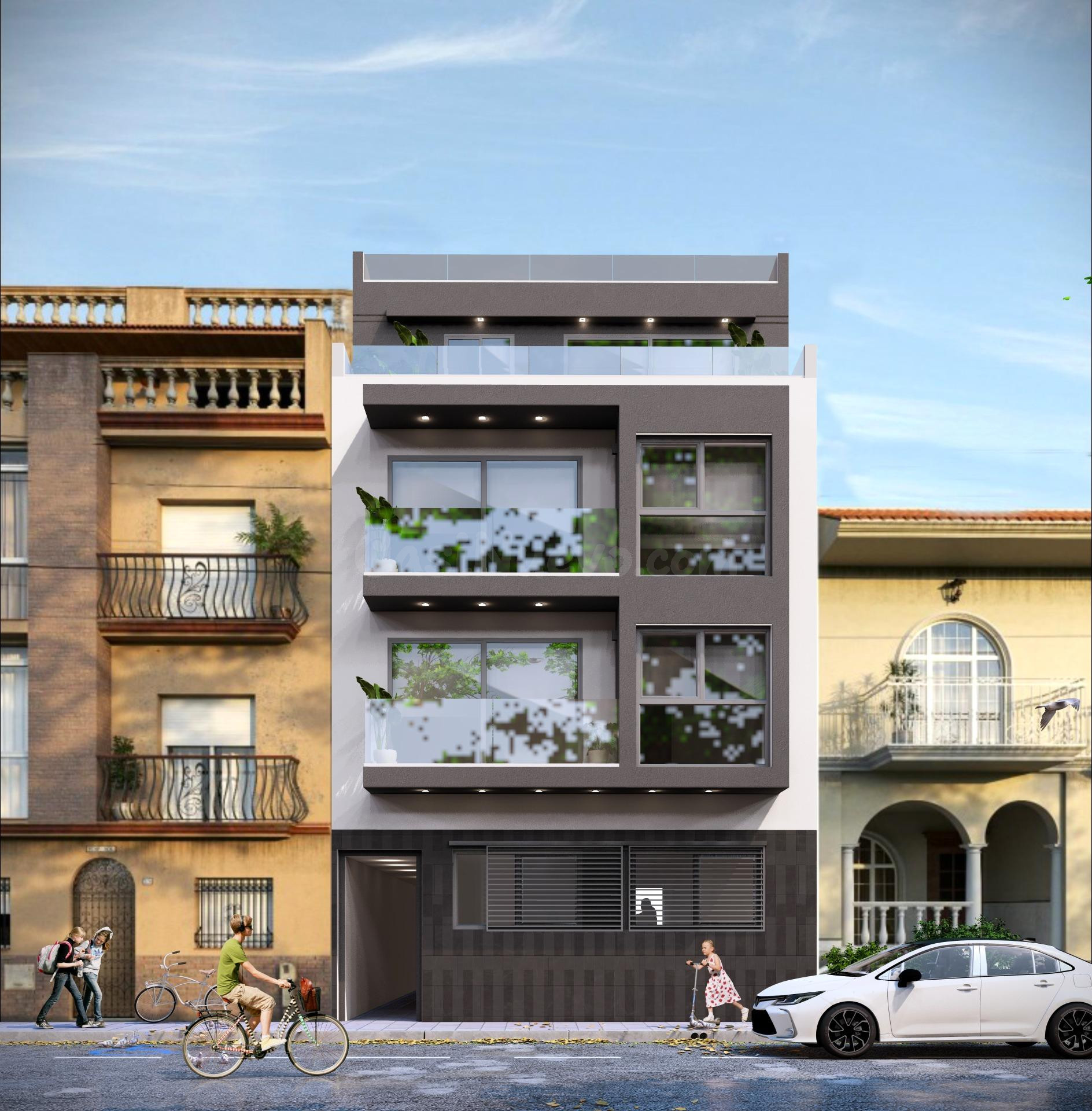 Apartamento en segunda planta con 1 dormitorio y patio