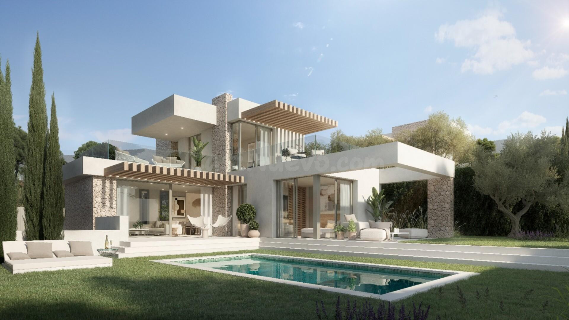 EXCLUSIVA VILLA INDEPENDIENTE CON PISCINA EN PINOS DE ALHAURÍN