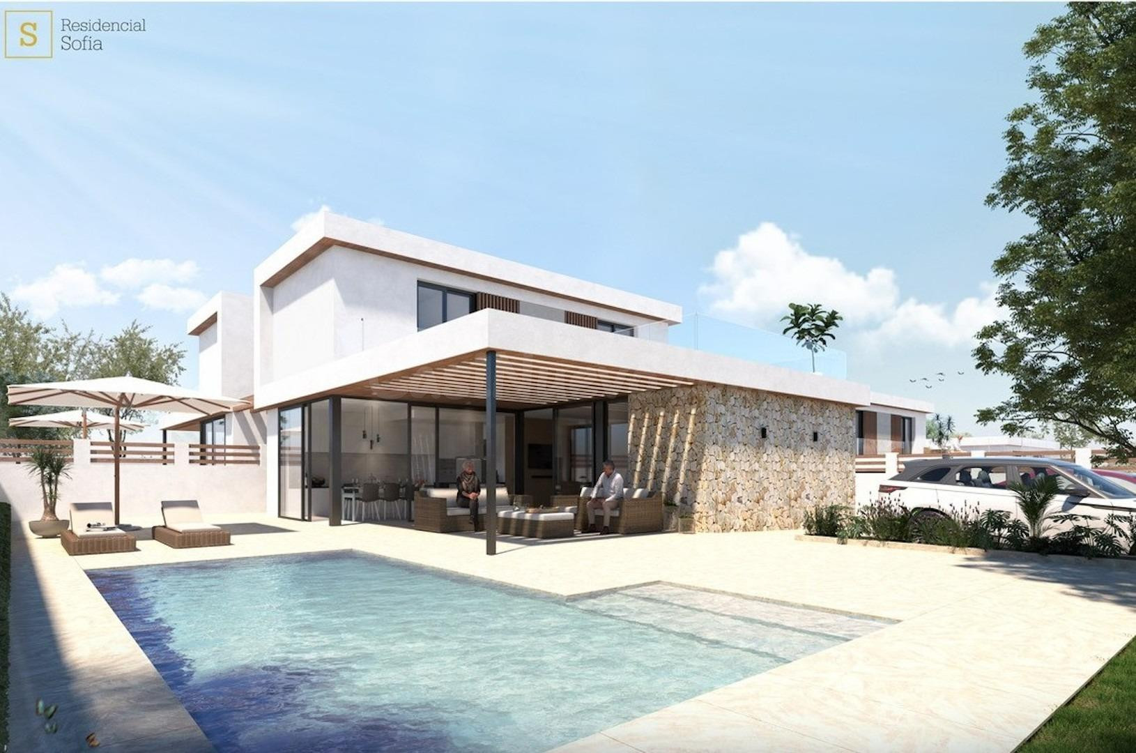 VILLA INDEPENDIENTE EN ORIHUELA COSTA ( PLAYA FLAMENCA )
