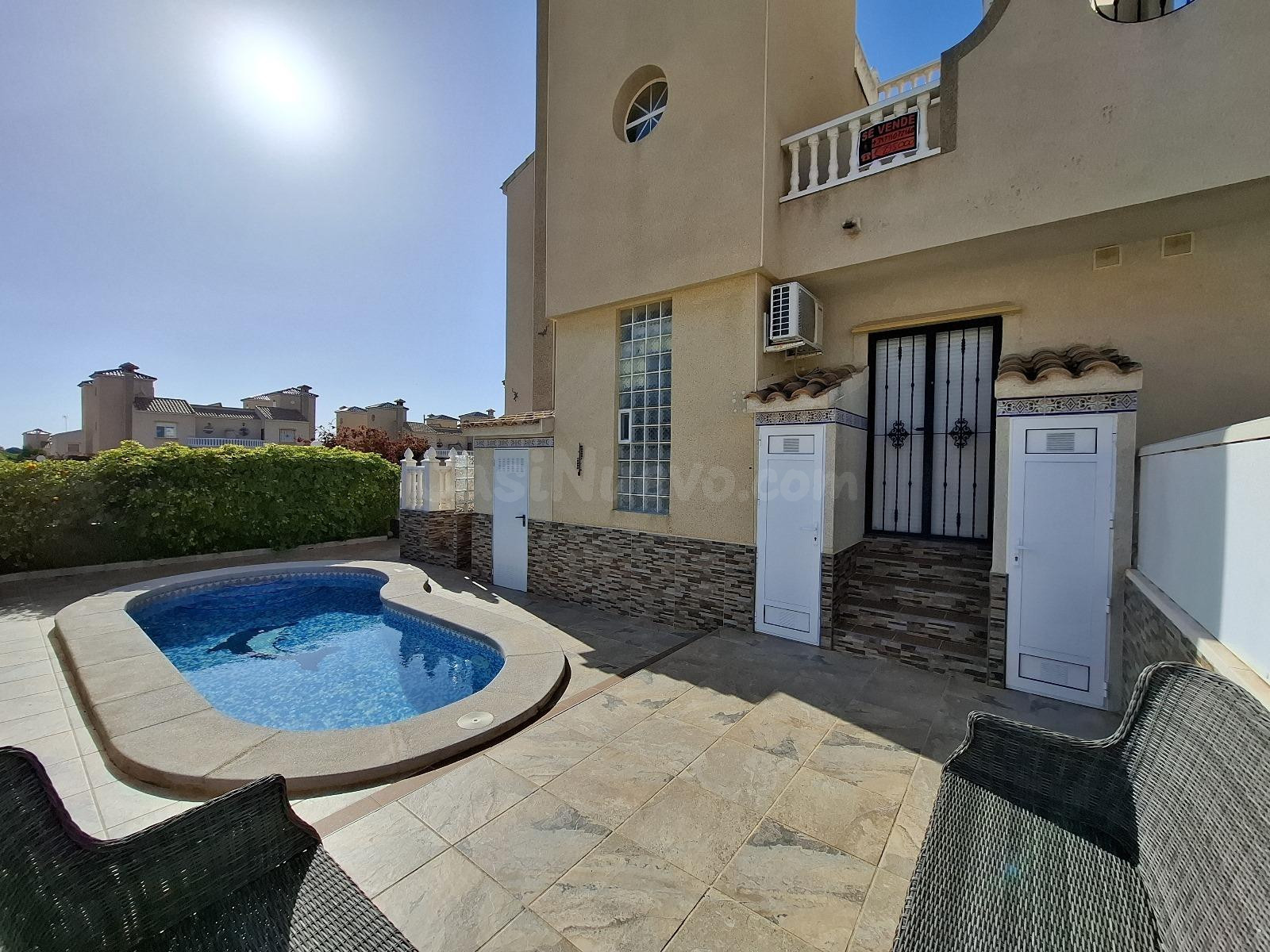 CHALET ADOSADO  EN LOMAS DE CABO ROIG ( ORIHUELA COSTA )