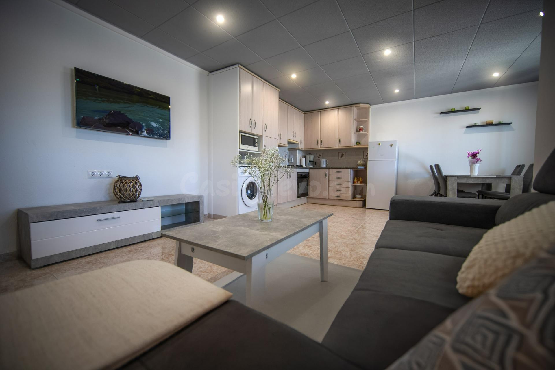 Apartamento De 1 dormitorio 1 baño con Vistas al Mar 🌊🏖️ en Torrevieja (Cabo Cervera )