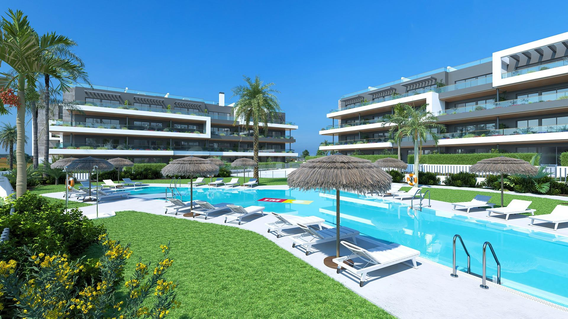 Viviendas de nueva construcción en una zona en crecimiento de Torrevieja