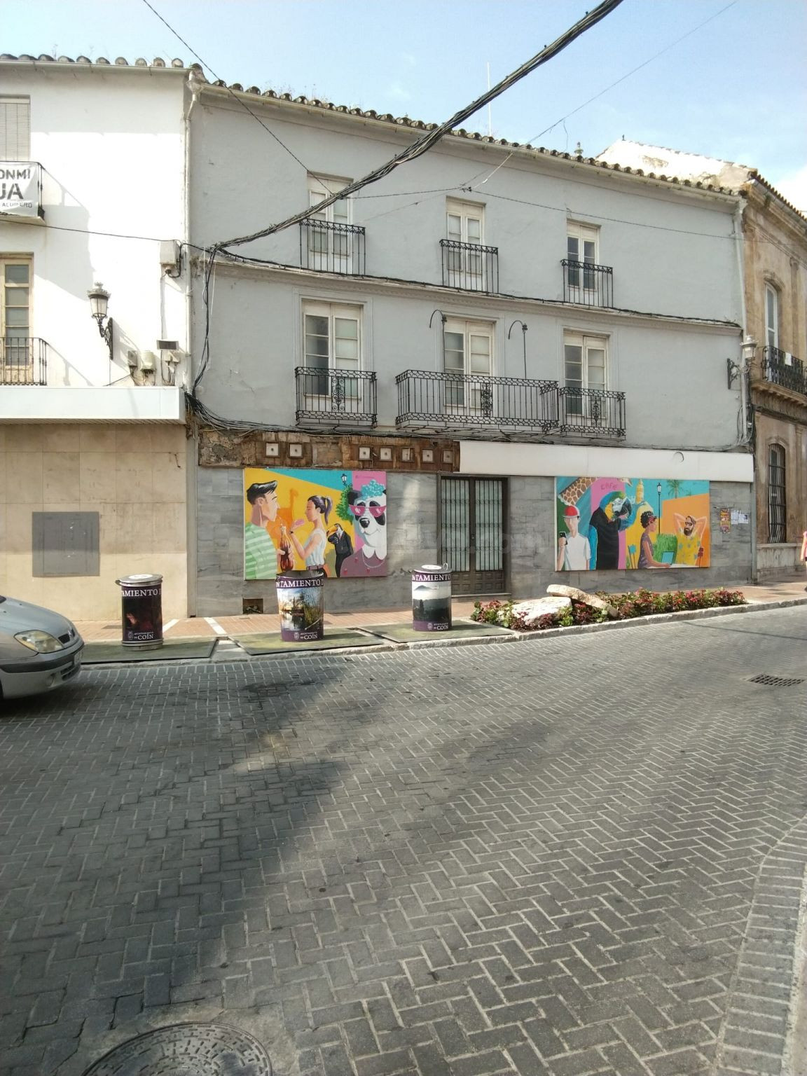 Edificio comercial en venta en el centro de Coín – 700 m2 construidos con gran potencial de uso