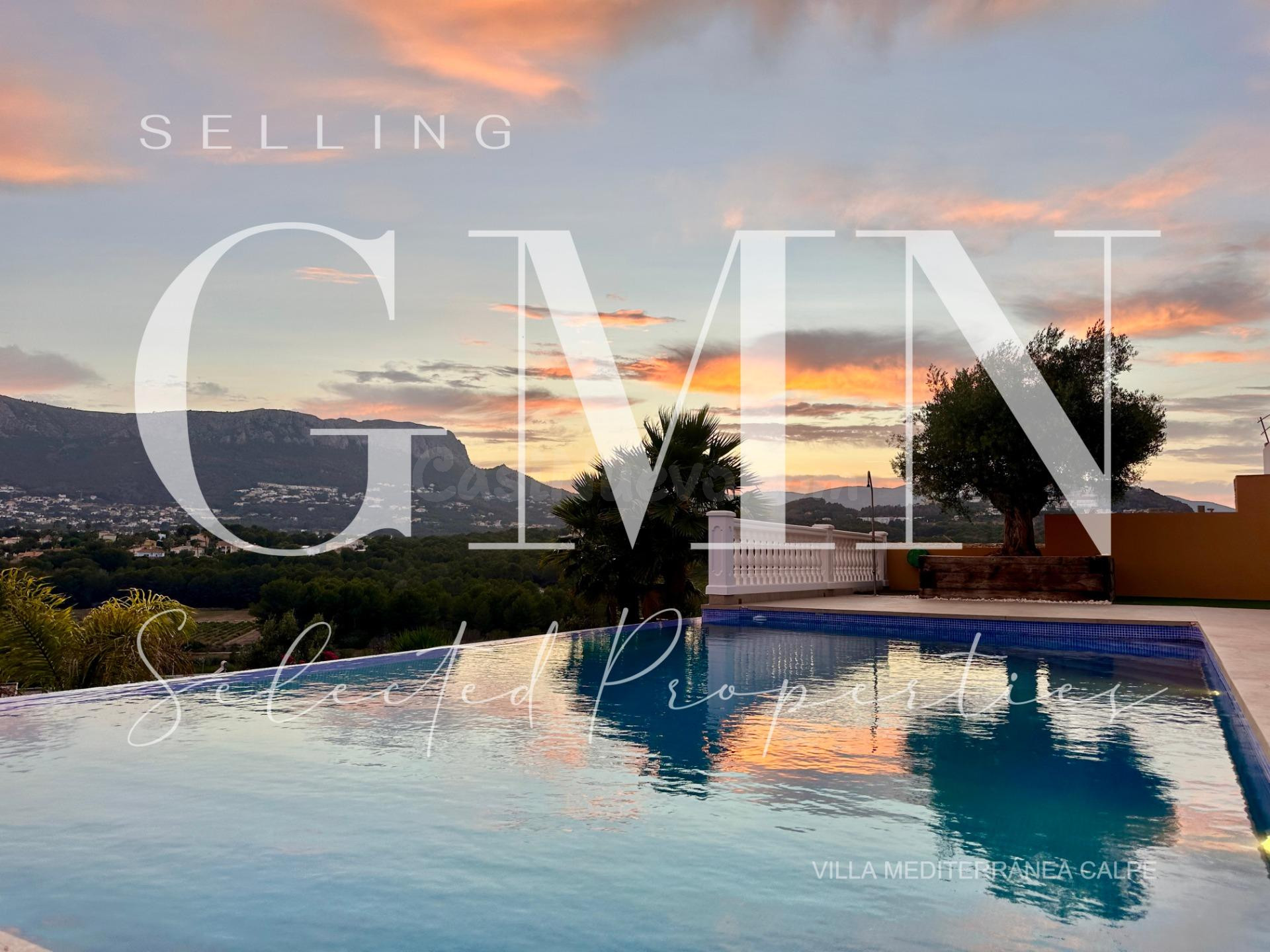 Espectacular Villa Mediterránea en Calpe con Vistas Panorámi - foto 3