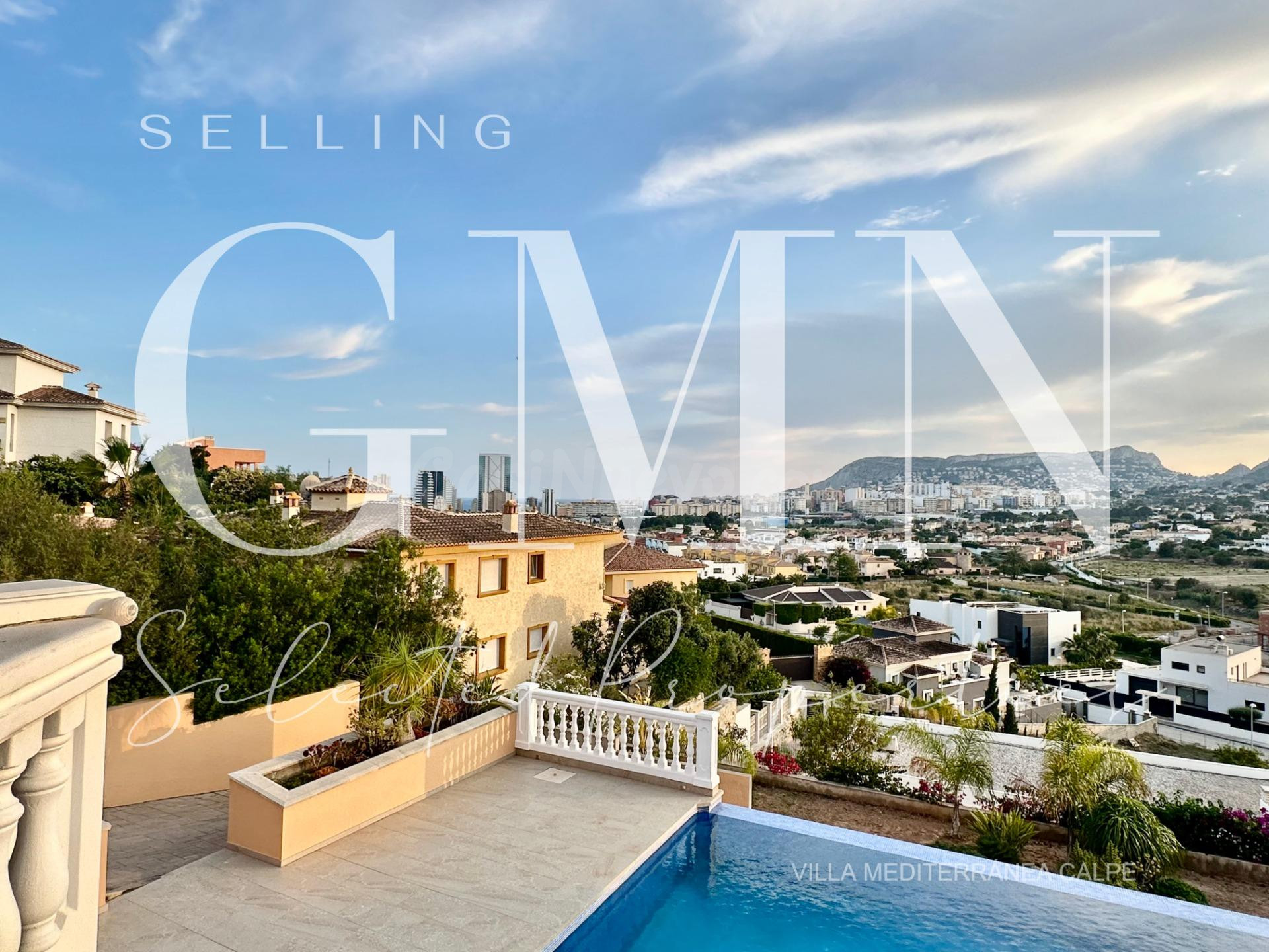 Espectacular Villa Mediterránea en Calpe con Vistas Panorámi - foto 5