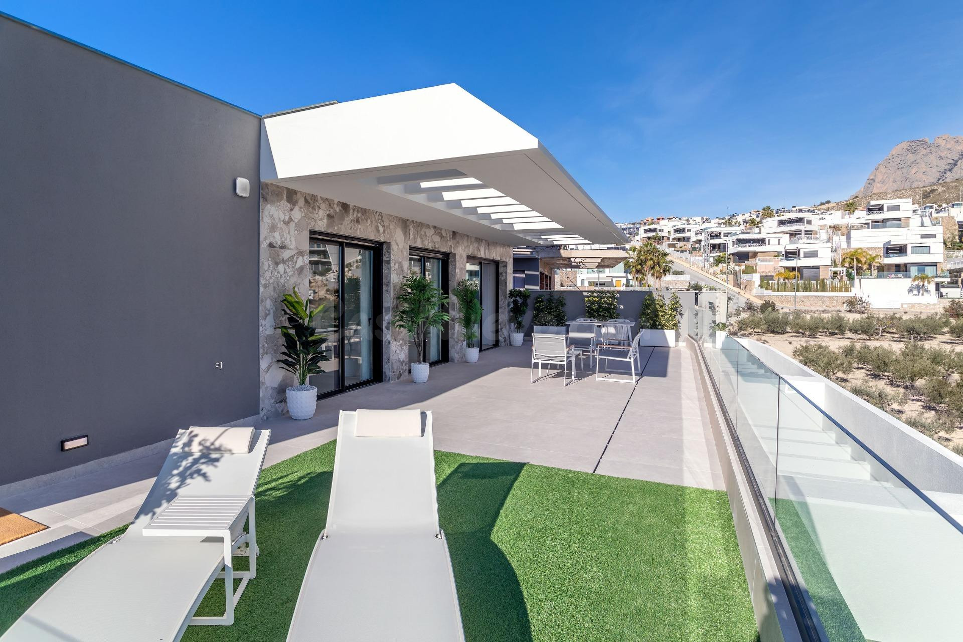 Apartamento de 2 habitaciones de OBRA NUEVA en Residencial Exclusivo - Balcón de Finestrat