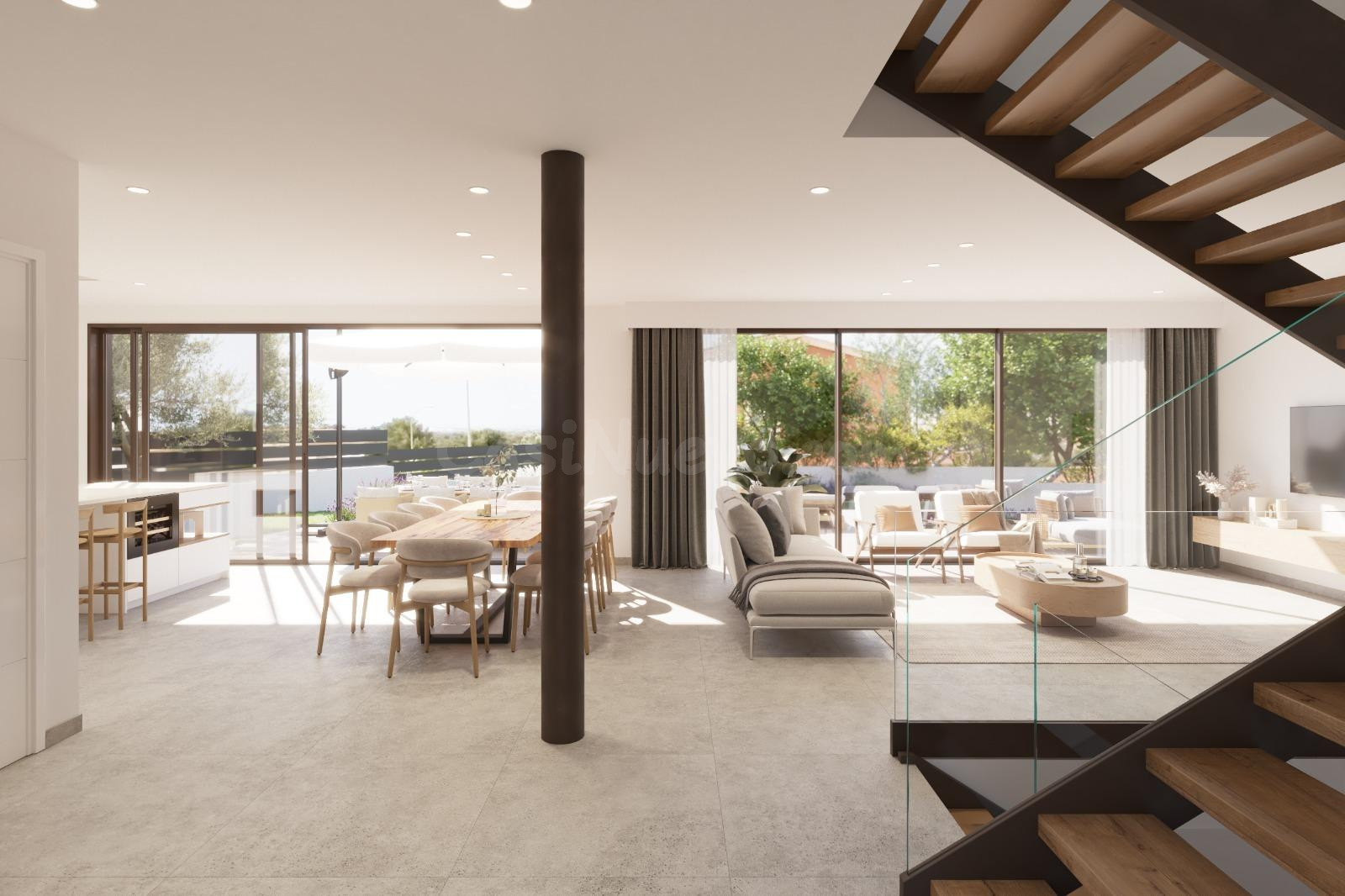 Chalet de diseño a estrenar con jardín y piscina - foto 5