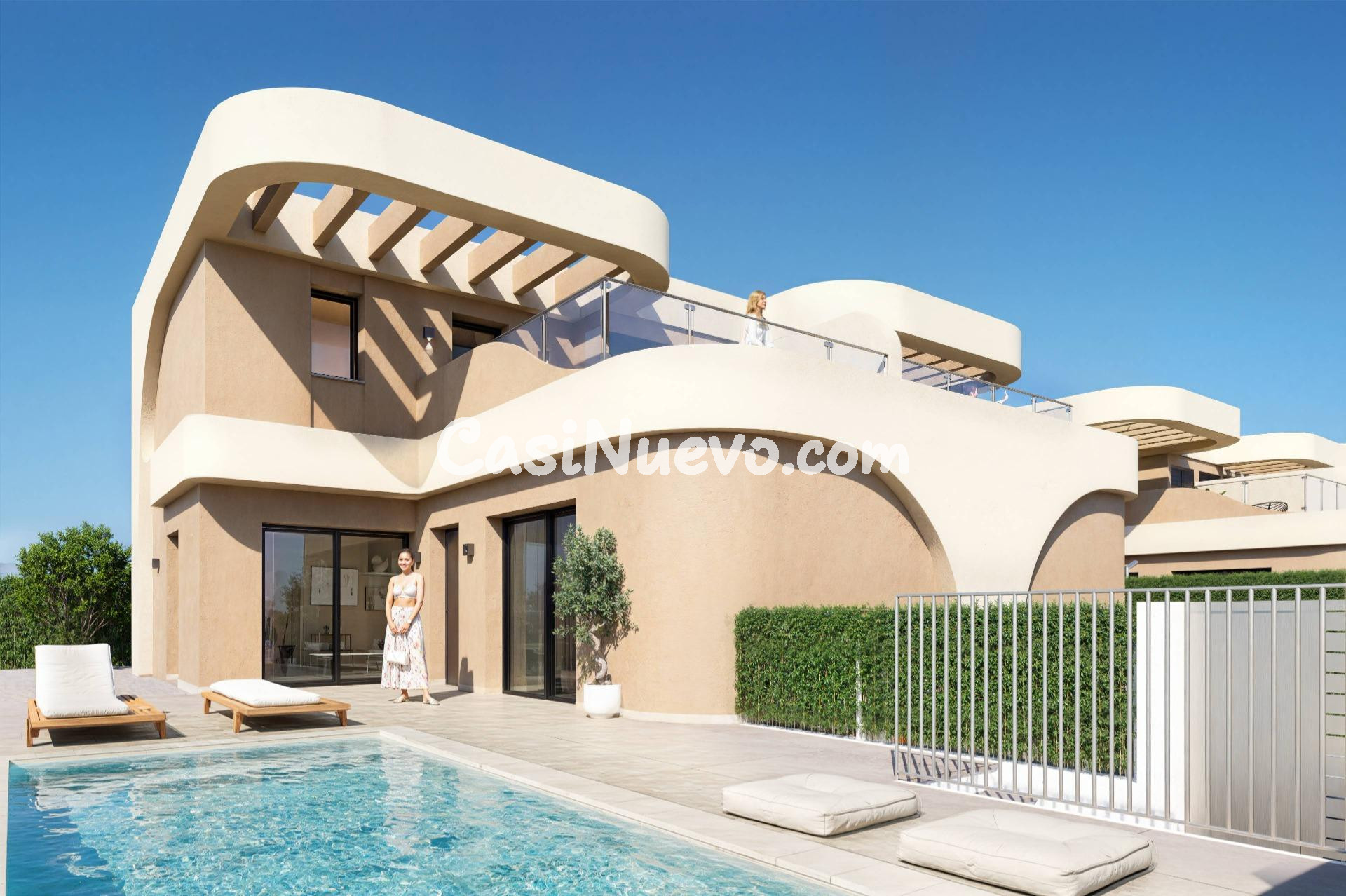 Exclusivas villas de obra nueva en Daya Nueva -Costa Blanca Sur