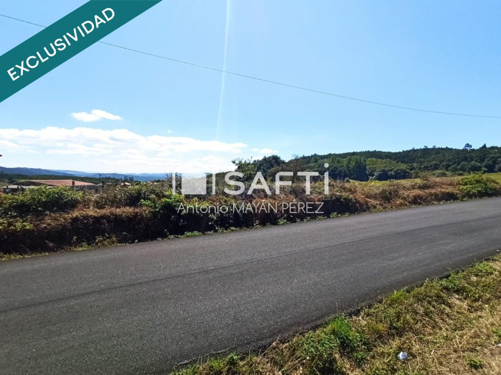 TERRENO EN VENTA EN SEARES DE ARRIBA -TAPIA-AMES. - foto 3