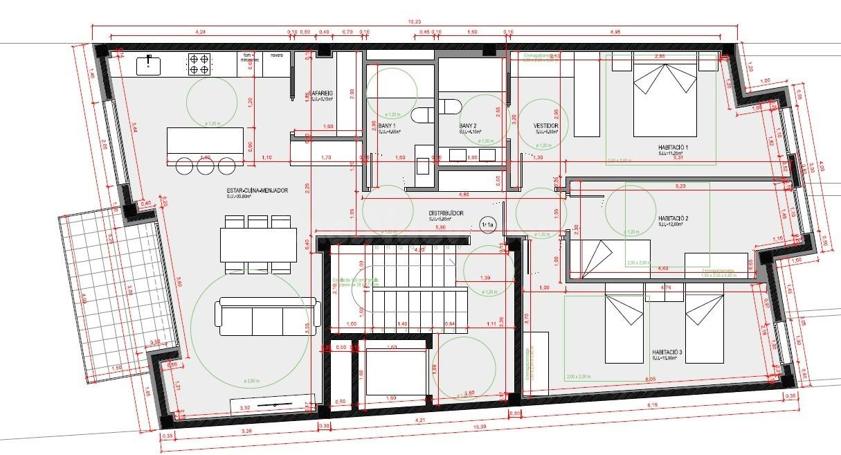 SOLAR EN VENTA EDIFICABLE CON PROYECTO HECHO, DE 4 VIVIENDAS - foto 4