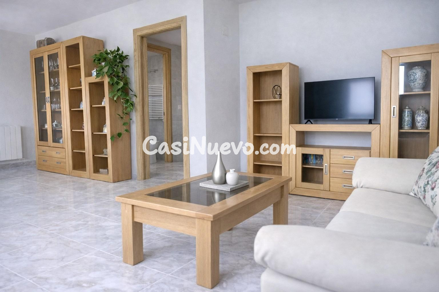 Casa de 3 alturas con chimenea y gran terraza en Abenójar