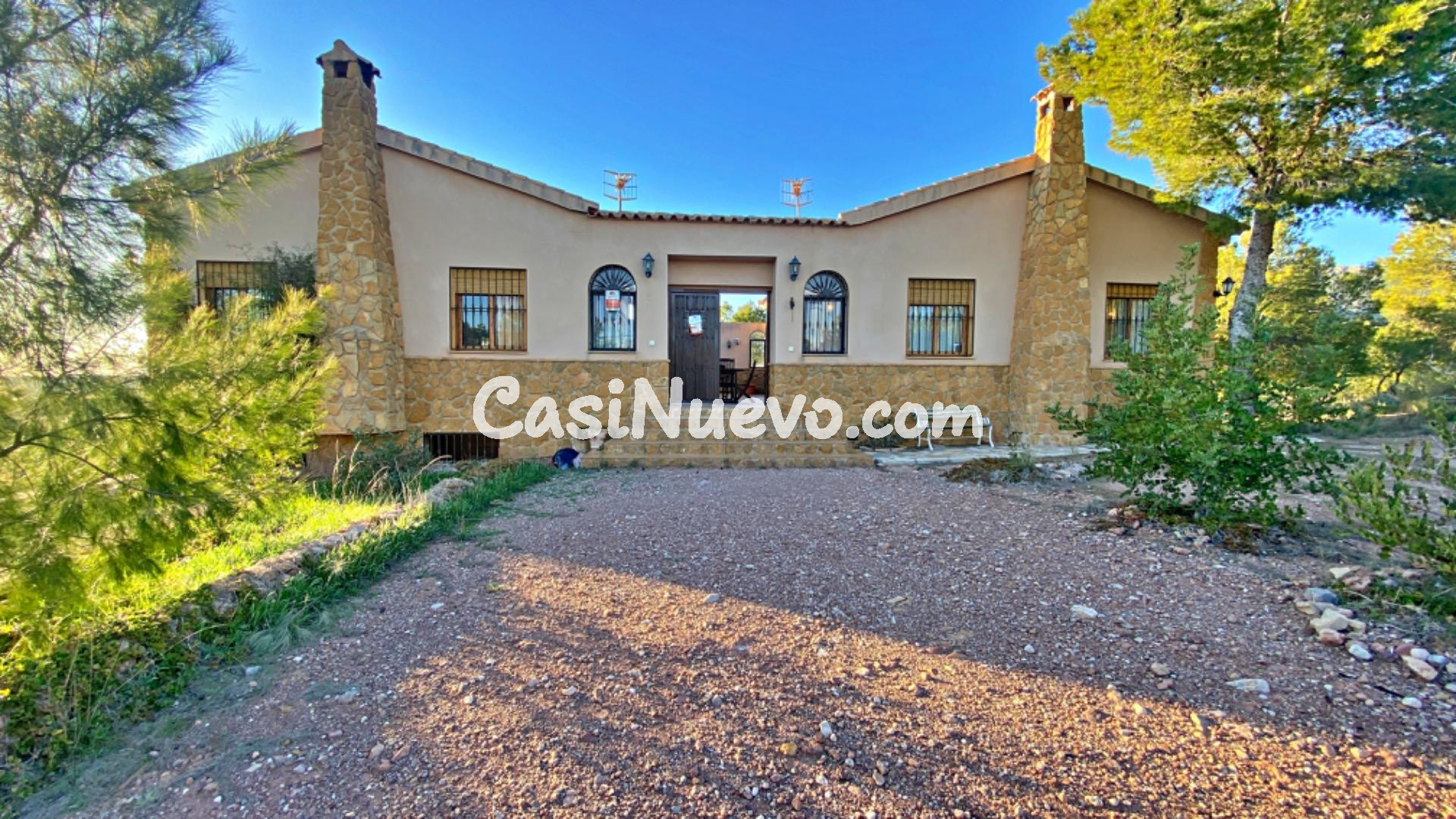 FINCA RUSTICA CON CHALET EN PARAJE LA SOLEADA - ALEDO