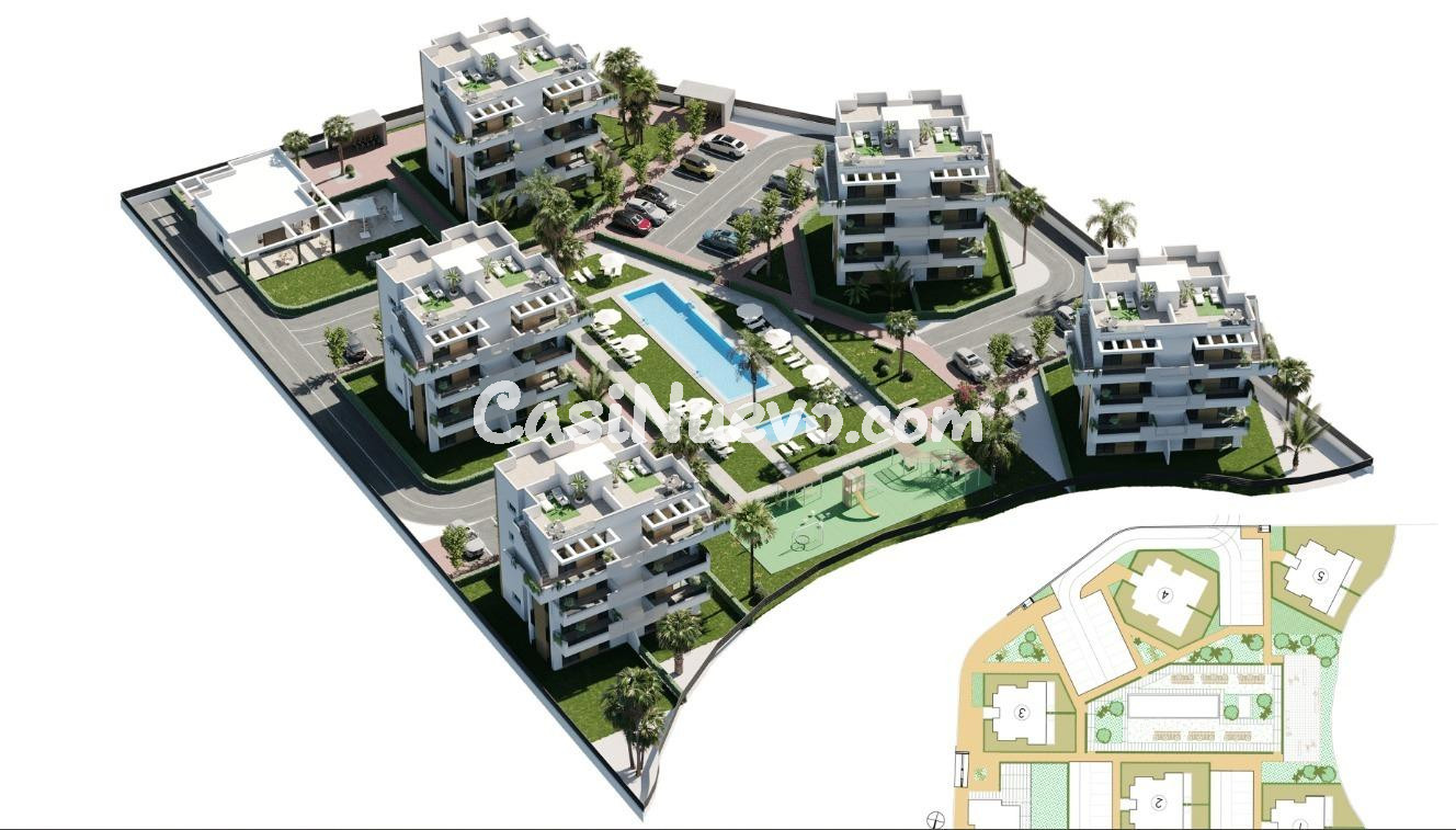 SE VENDEN LUJOSOS APARTAMENTOS EN SANTA ROSALIA , TORRE PACHECO