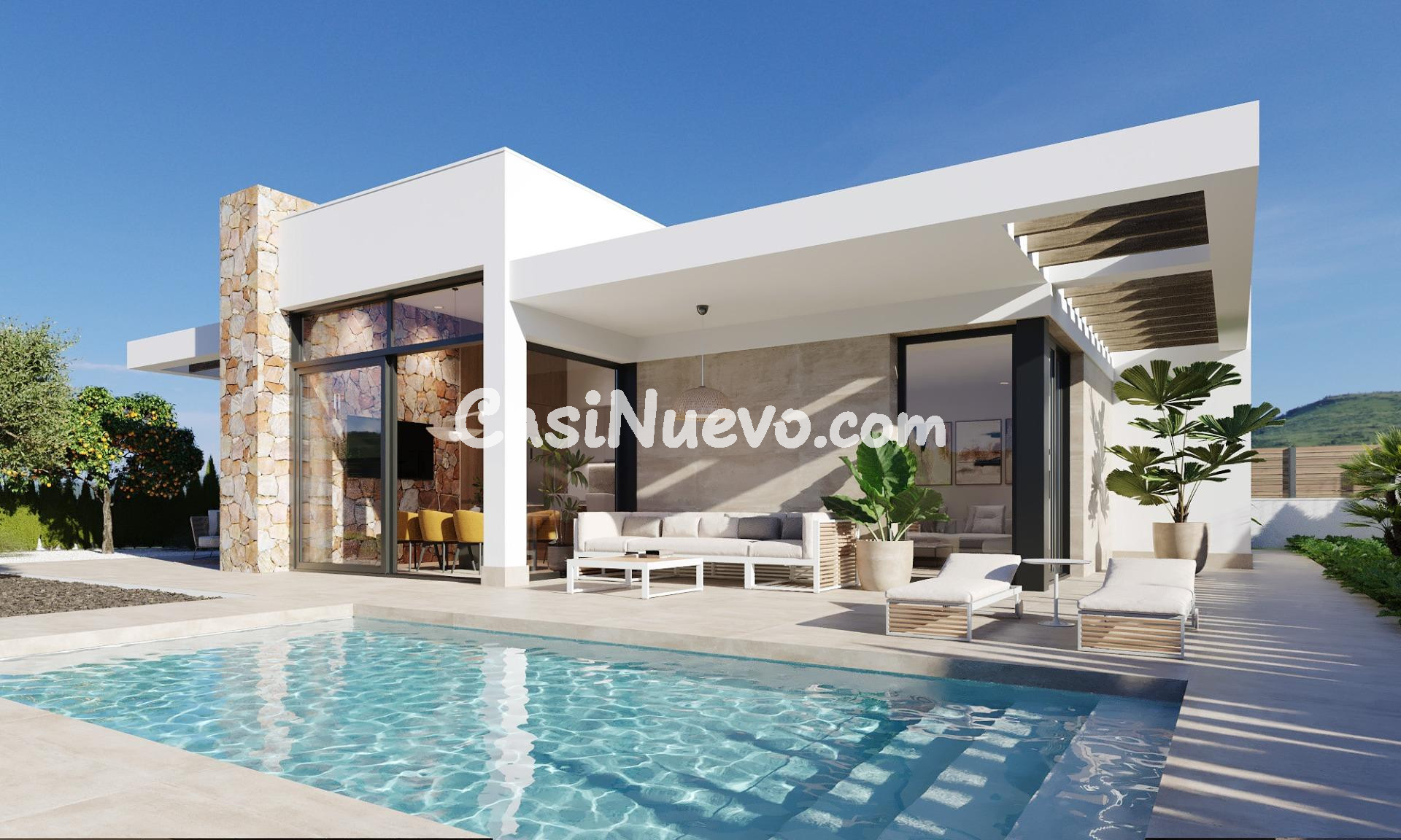 Villas nuevas de alta calidad