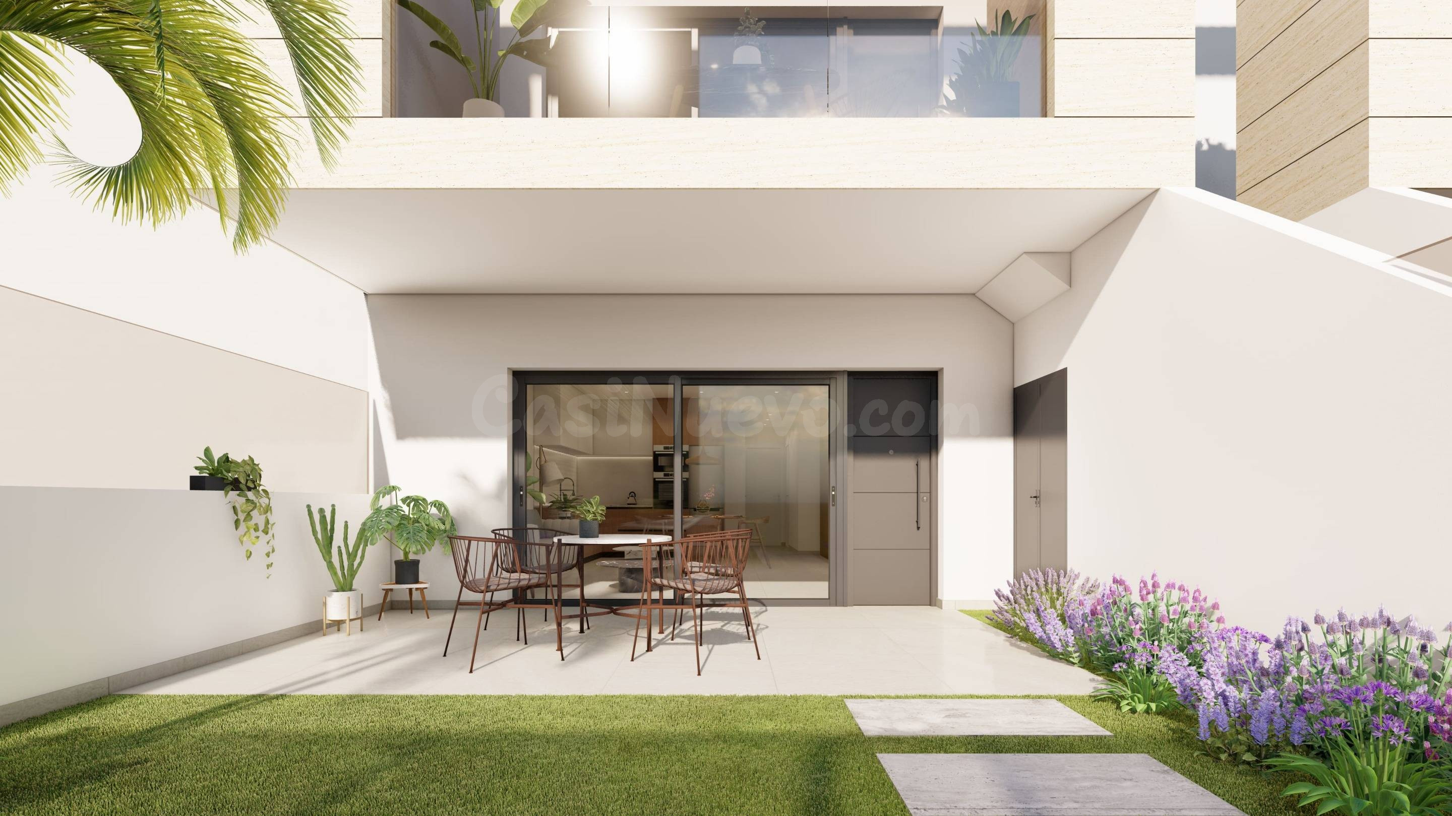 Bungalows de obra nueva en San Pedro del Pinatar