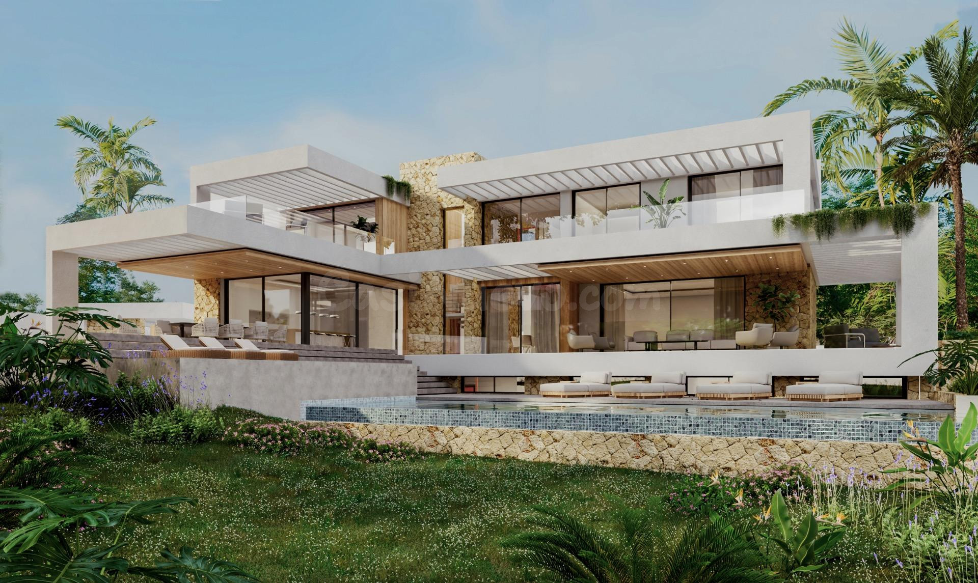 Villa de lujo con vistas el mar en Casares Costa