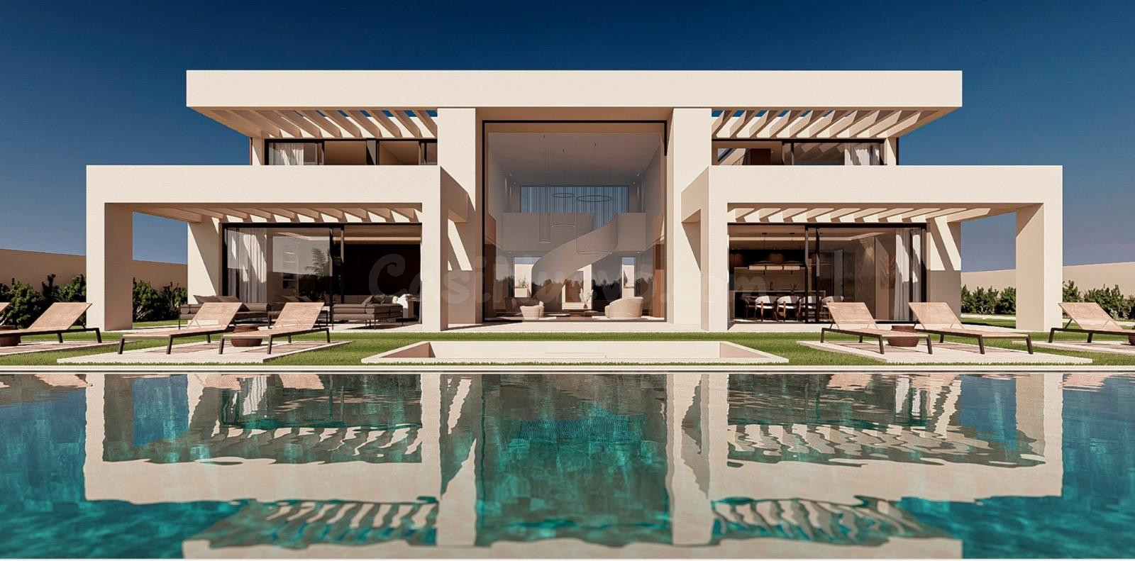 Villa de lujo con vistas el mar en Casares Costa