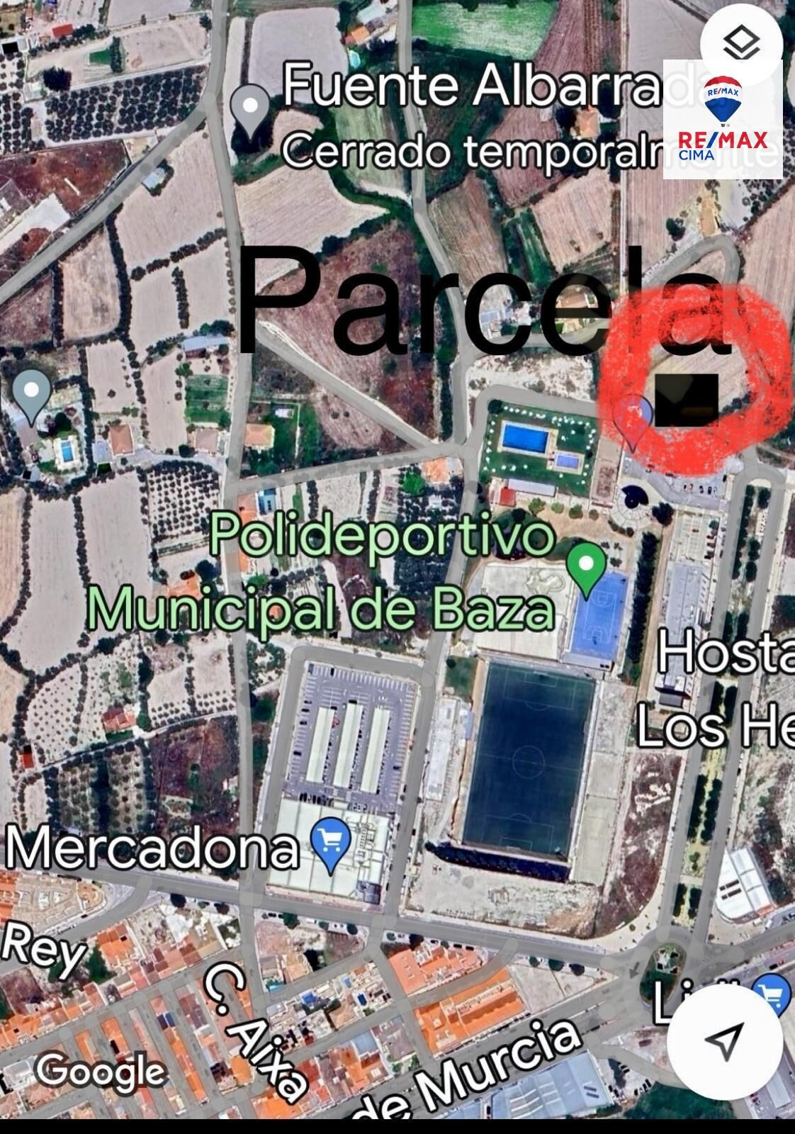 PARCELA FRENTE PISCINA MUNICIPAL , BAZA - foto 2