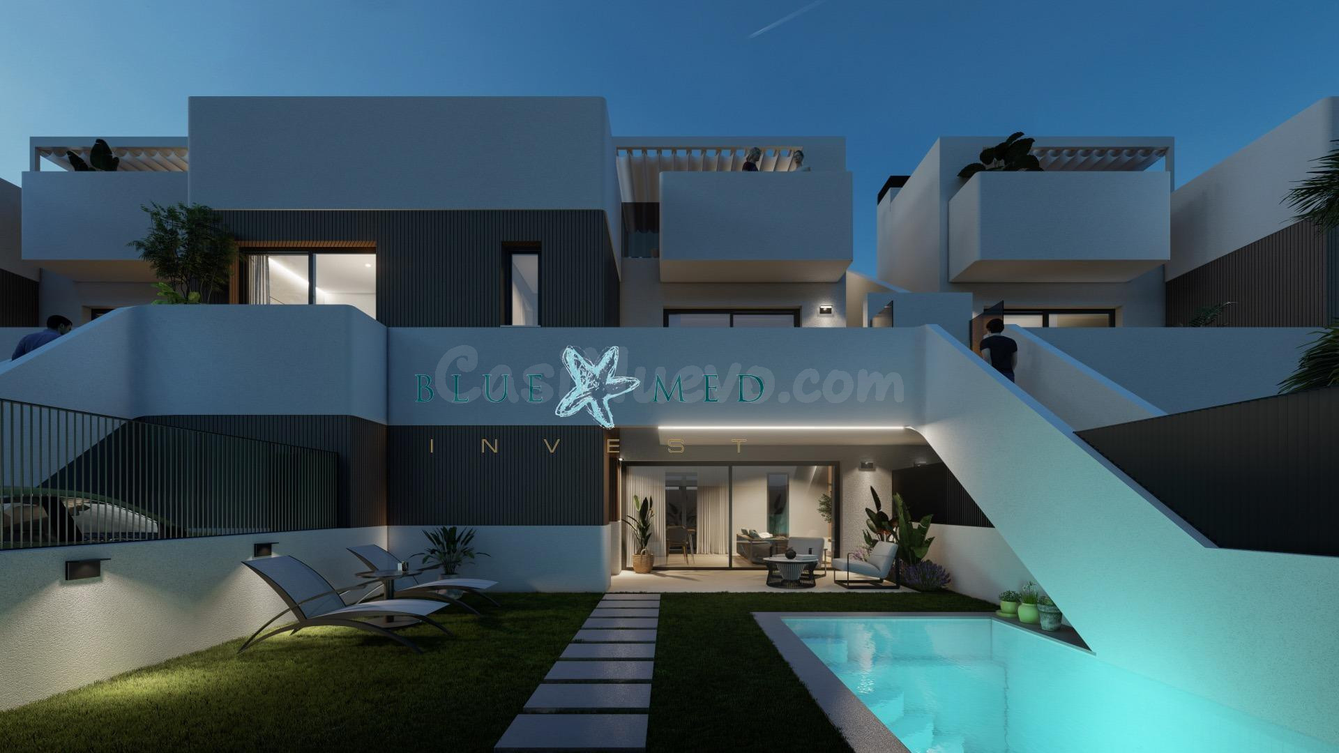 Proyecto exclusivo de residencias de 3dormitorios a solo 5 minutos de la playa