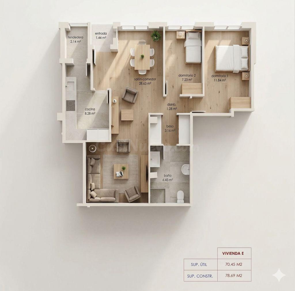 ¡Tu Nuevo Hogar, Moderno y Accesible en Los Corrales de Buelna!