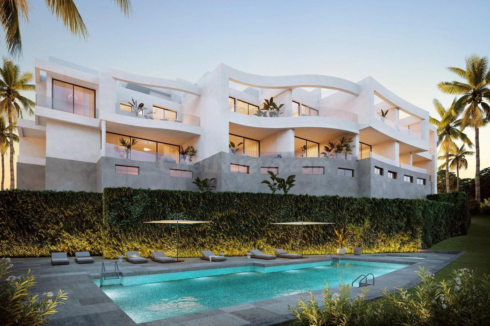 Villa pareada exclusiva con elegante diseño escandinavo - Mijas Miraflores