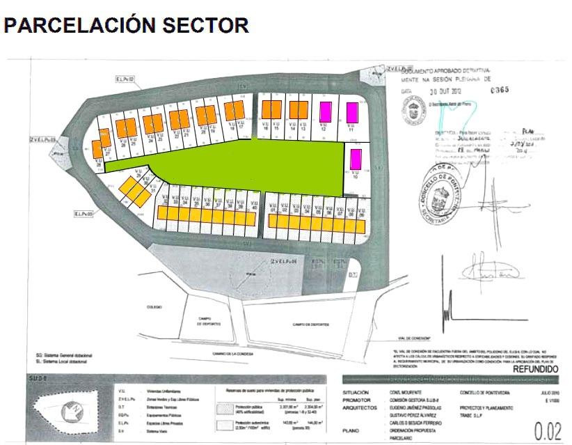 PLAN PARCIAL 40 viviendas en MOURENTE